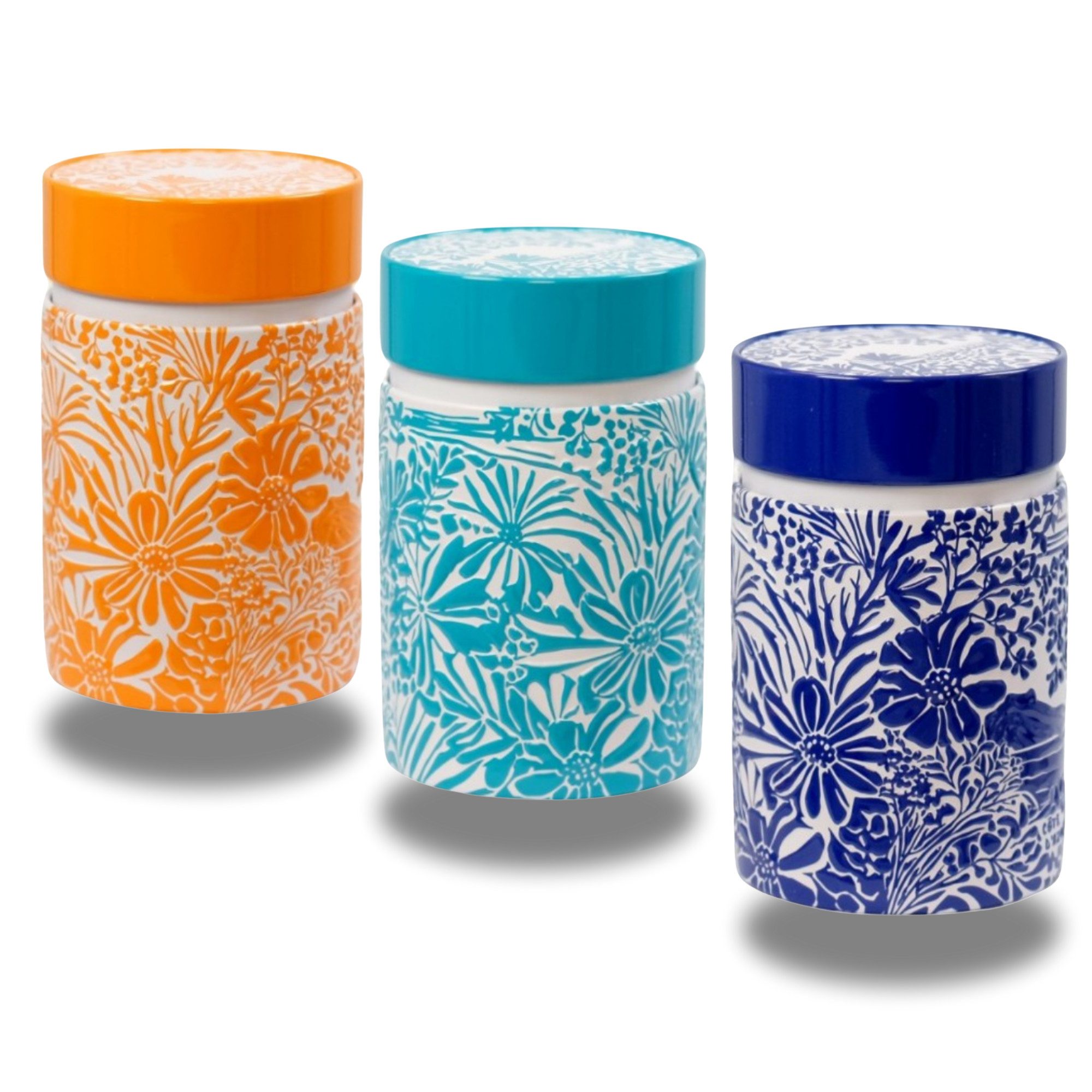 Eigenart Teedose Dose 3er Set, (3er Set), lebensmittelecht, BPA-frei