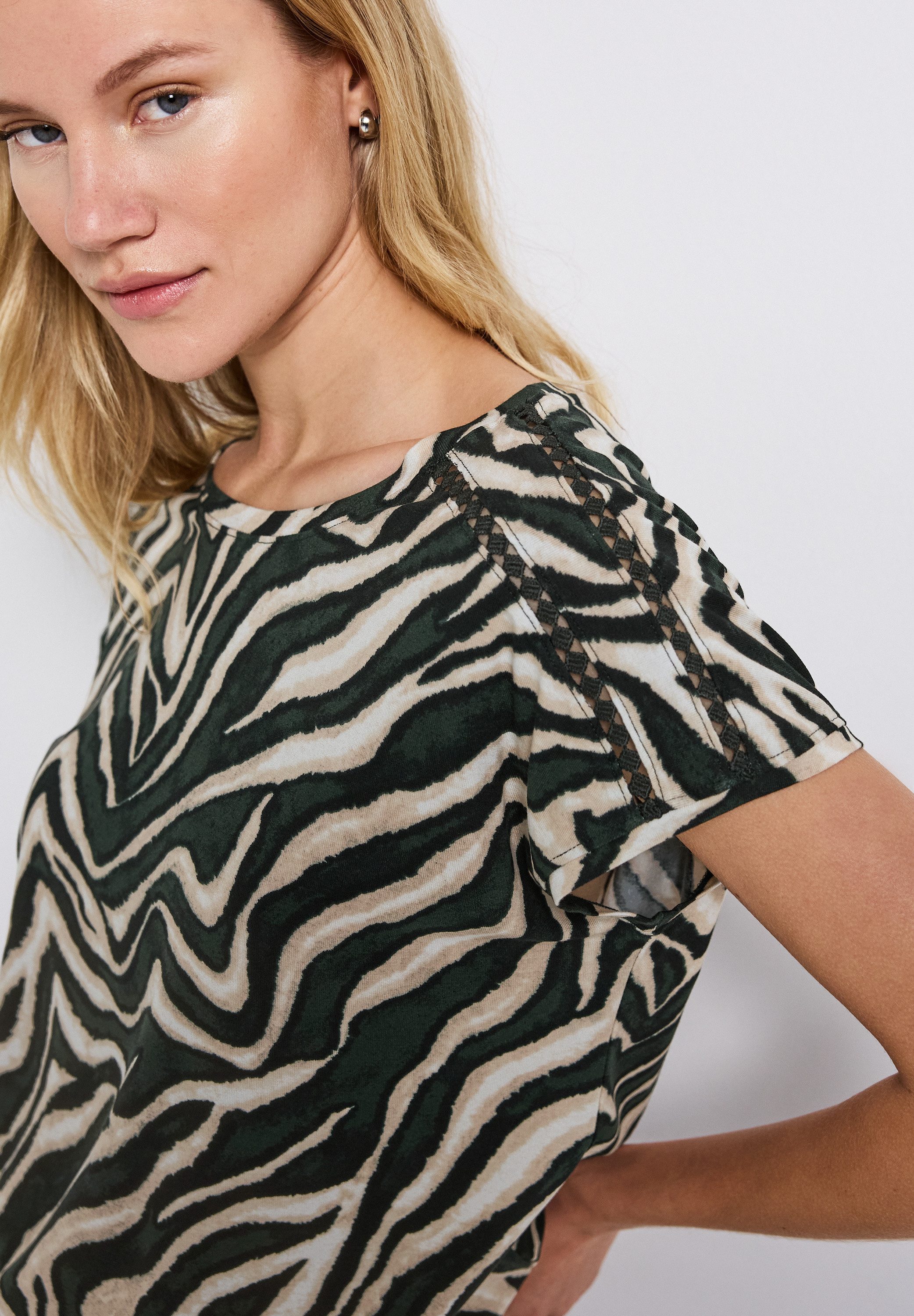 STREET ONE Shirttop mit All-Over Print