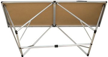 Lemodo Multifunktionstisch, Partytisch, Flohmarkttisch, Klapptisch, Mehrzwecktisch, 200x60cm, weiß