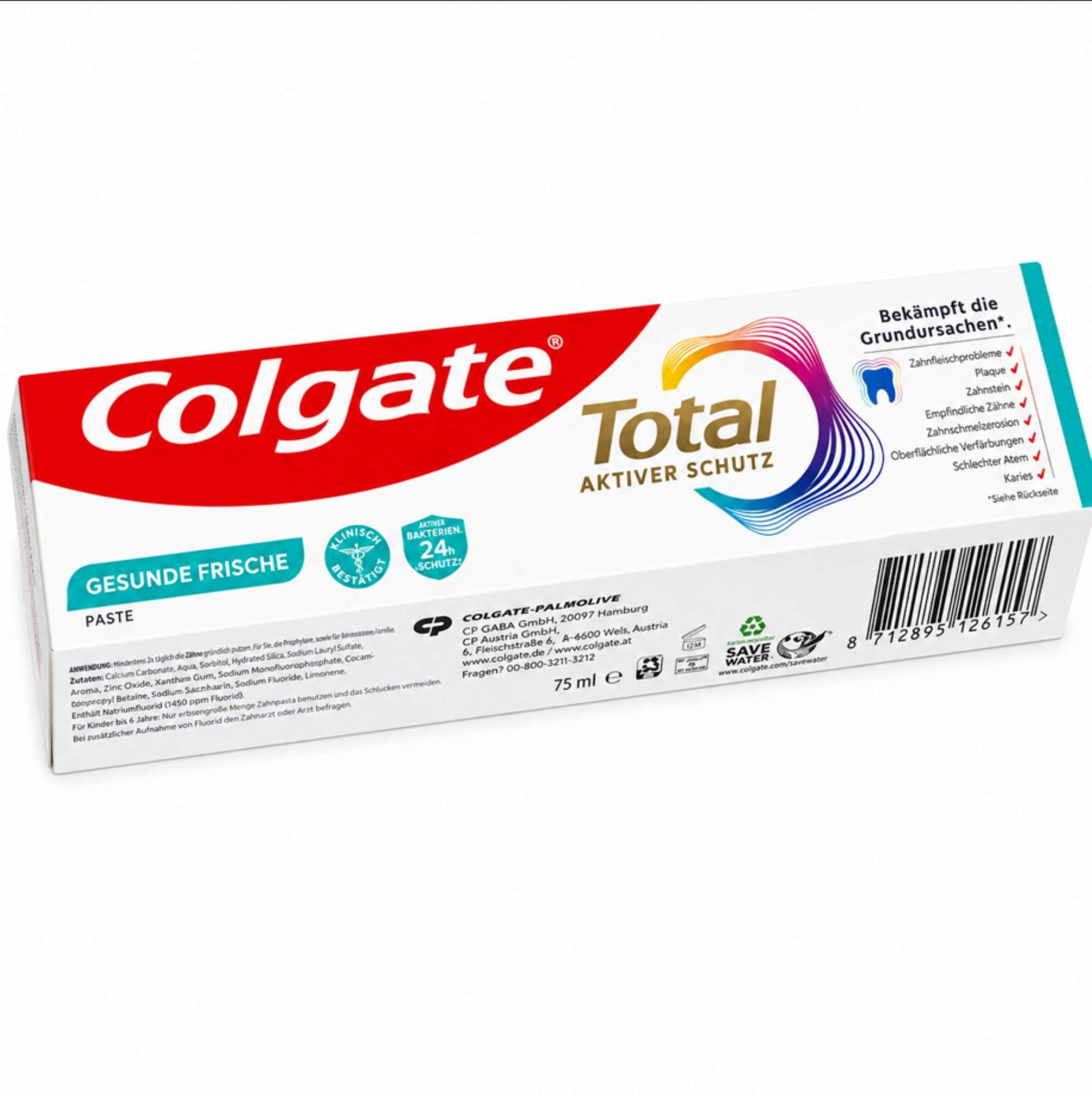 CP GABA GmbH Zahnpasta COLGATE Total Plus gesunde Frische Zahnpasta