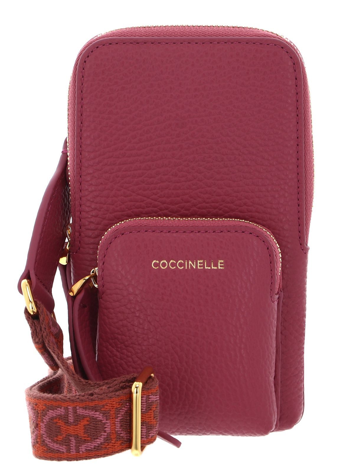 COCCINELLE Handytasche Hi-Tech Phone Bag, aus echtem Rindsleder