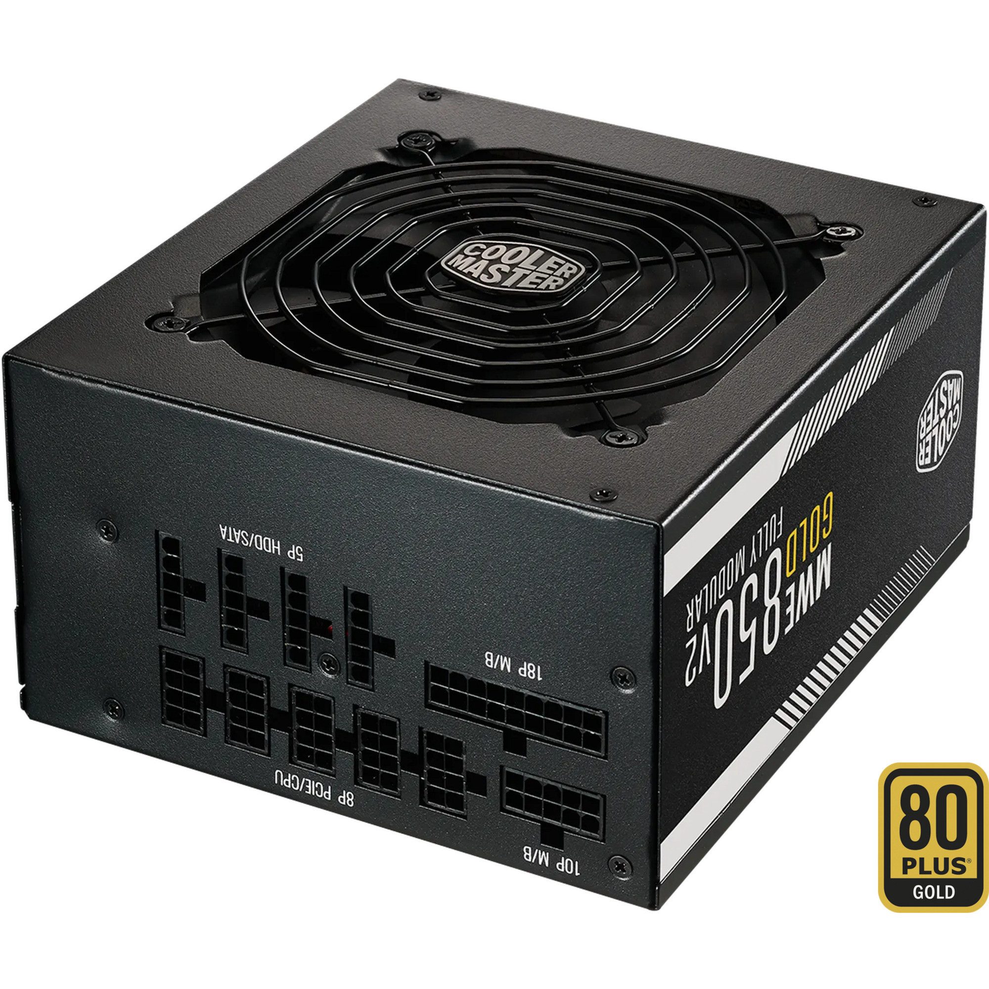 Cooler Master MWE 850 V2 Black, PC-Netzteil, (1x PC-Netzteil