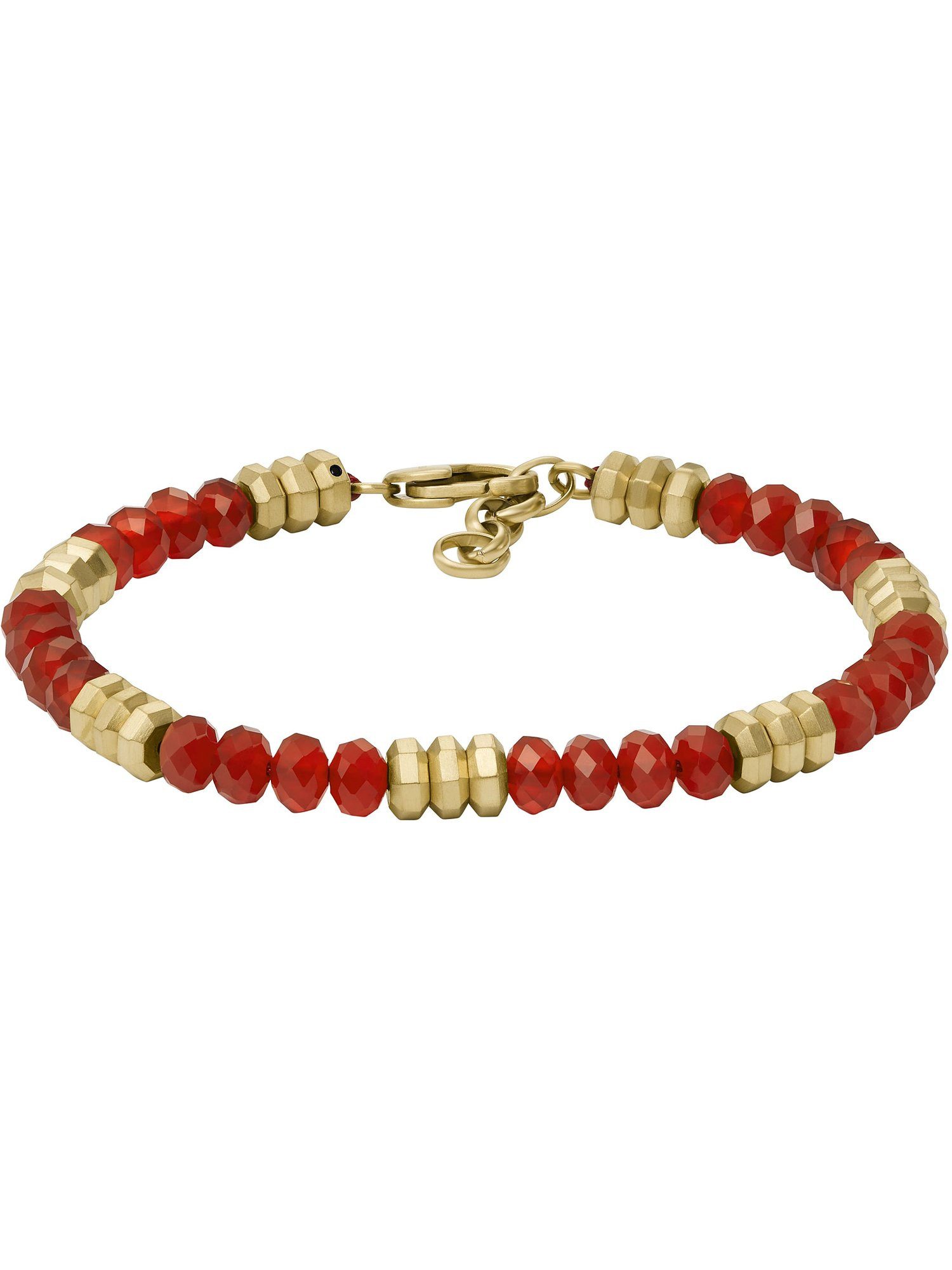 Armband Fossil Herren-Armband Edelstahl Achat