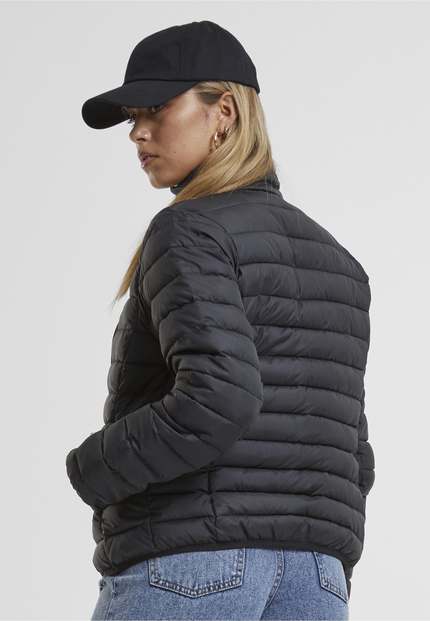 URBAN CLASSICS Langmantel Urban Classics Ladies Ultra Light Puffer Jacket – Bild 5 von 5