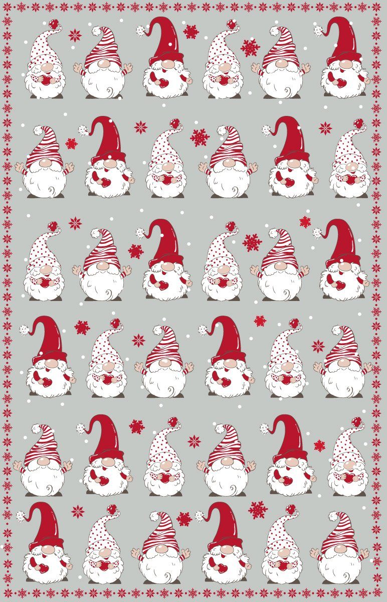 Kracht Geschirrtuch Wichtel Weihnachten, (Set, 3-tlg., günstig online kaufen