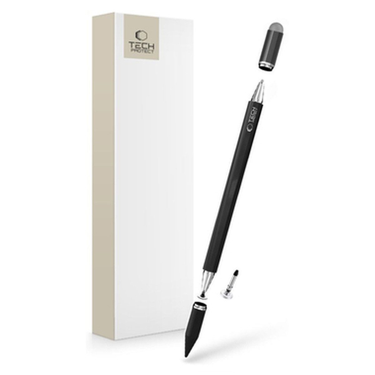 TECH PROTECT Eingabestift Tech Protect USP200 3 TIP Stylus passiver Eingabestift (1-St)