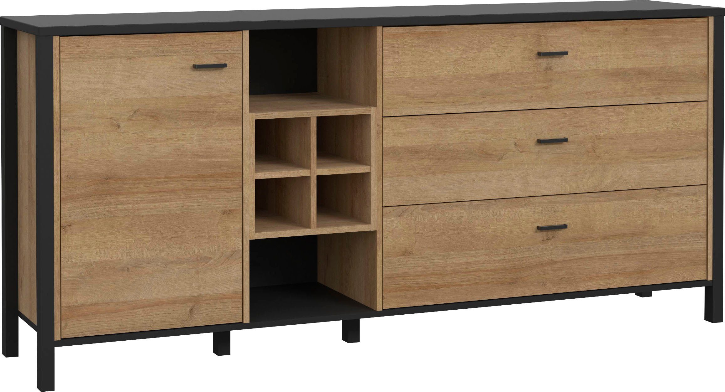FORTE Sideboard High Rock, Breite ca. 186 cm