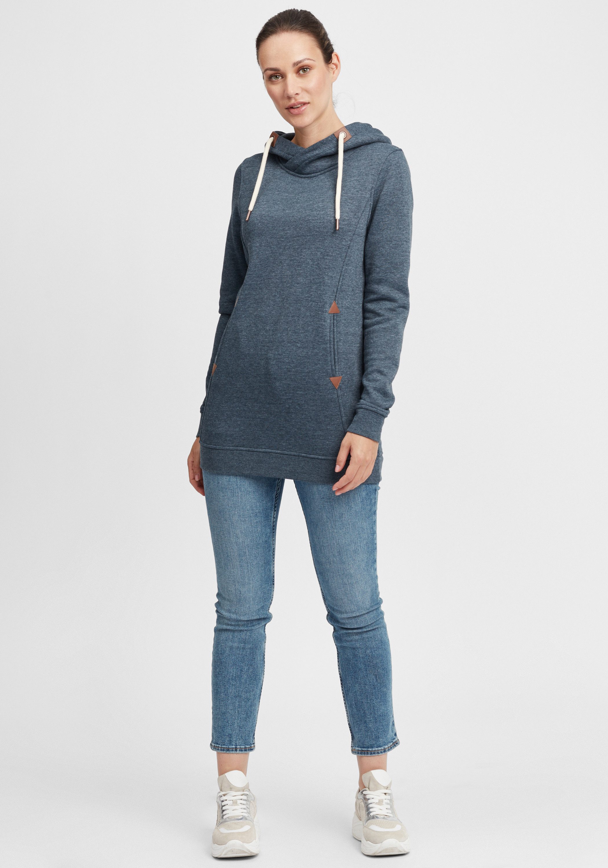 OXMO Hoodie OXVicky Sweat Hoodie Long Kapuzenpullover lang geschnitten günstig online kaufen