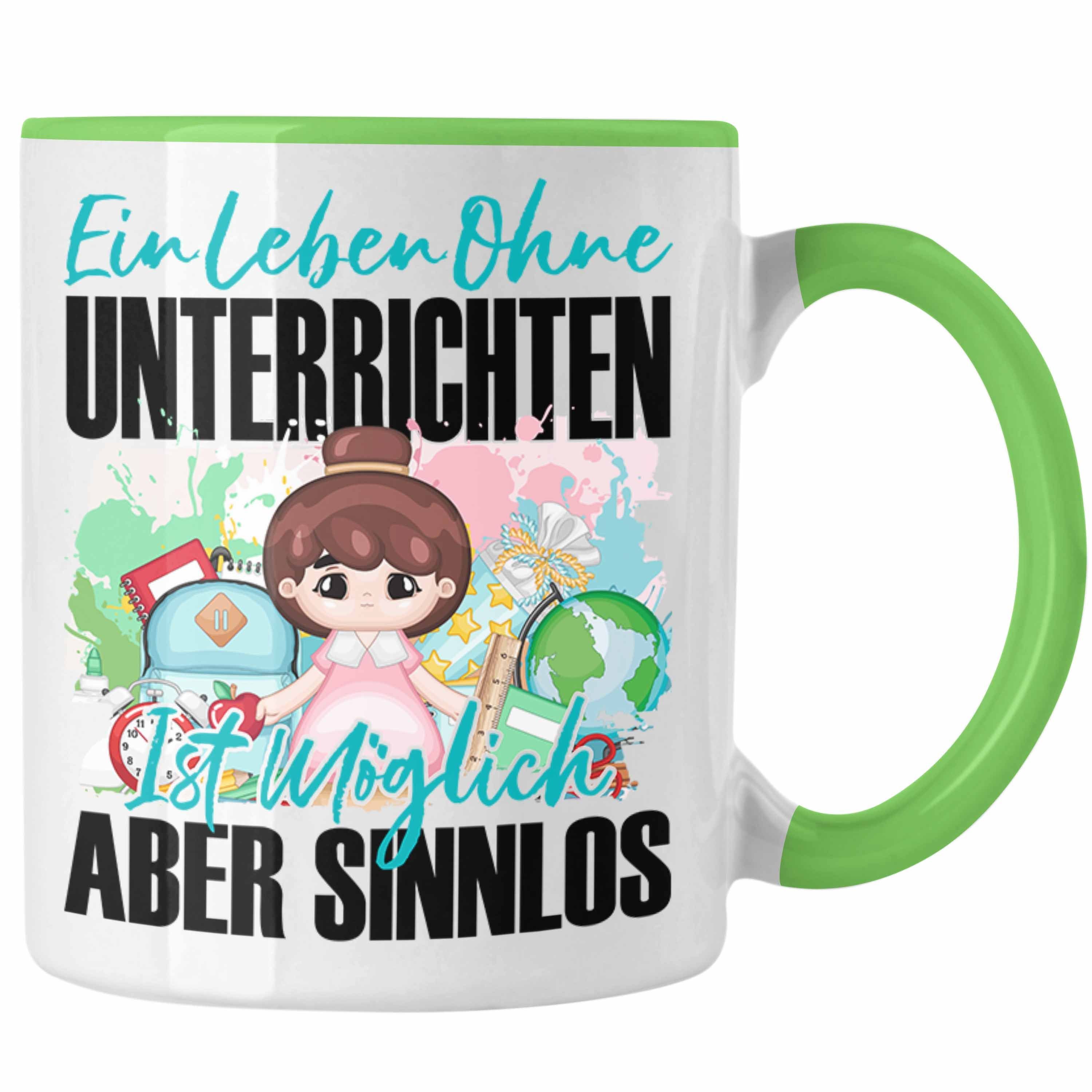 Trendation Trendation Geschenkid Spruch Grün Tasse Lehrerin Tasse Klassenlehrerin - Geschenk