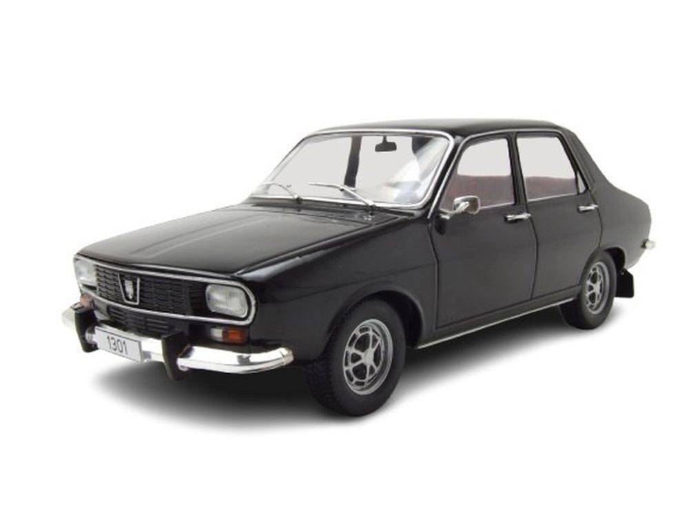 Whitebox Modellauto Dacia 1300 1969 schwarz, Maßstab 1:24