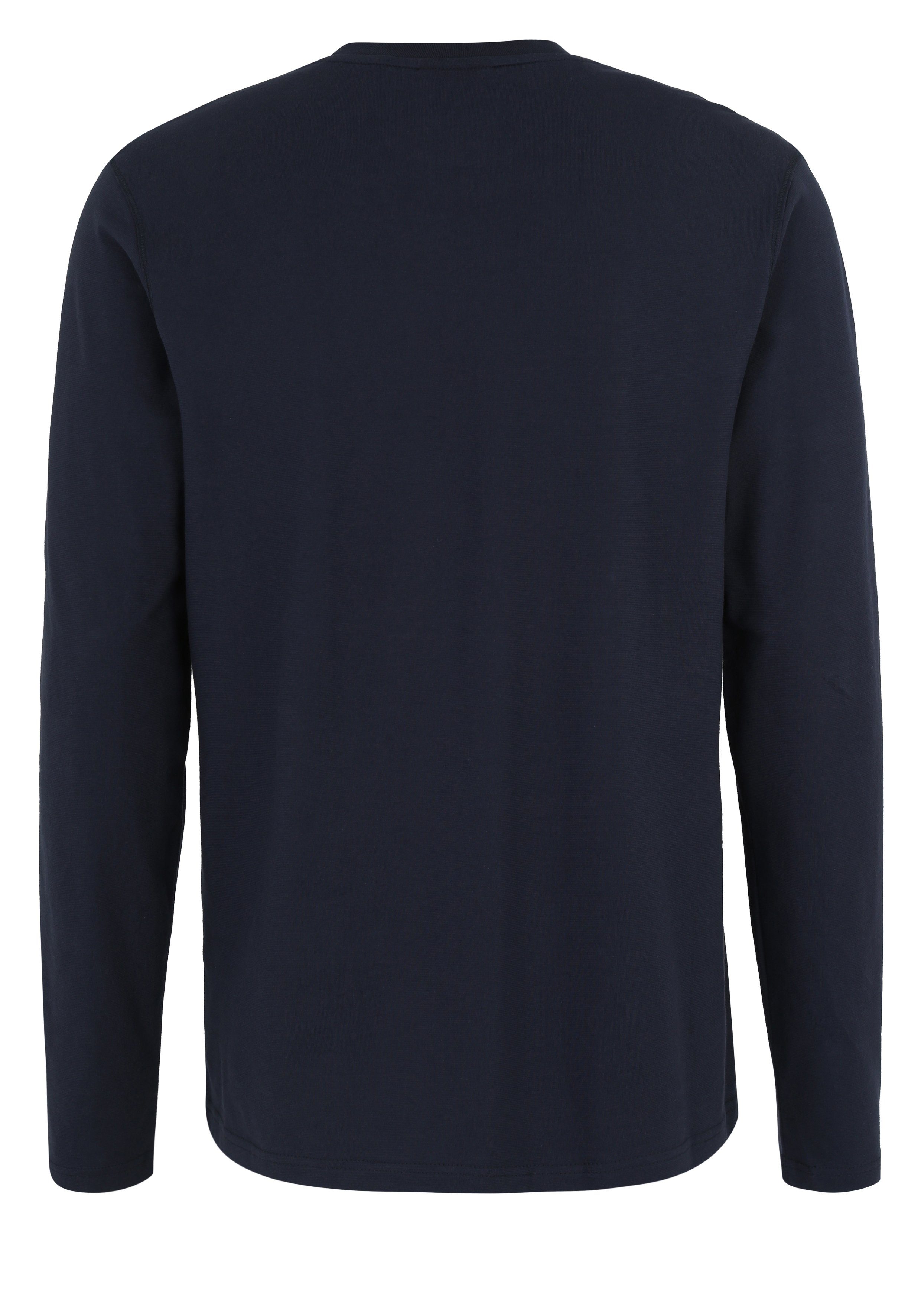 AHORN SPORTSWEAR Langarmshirt mit modernem Rundhalsausschnitt günstig online kaufen