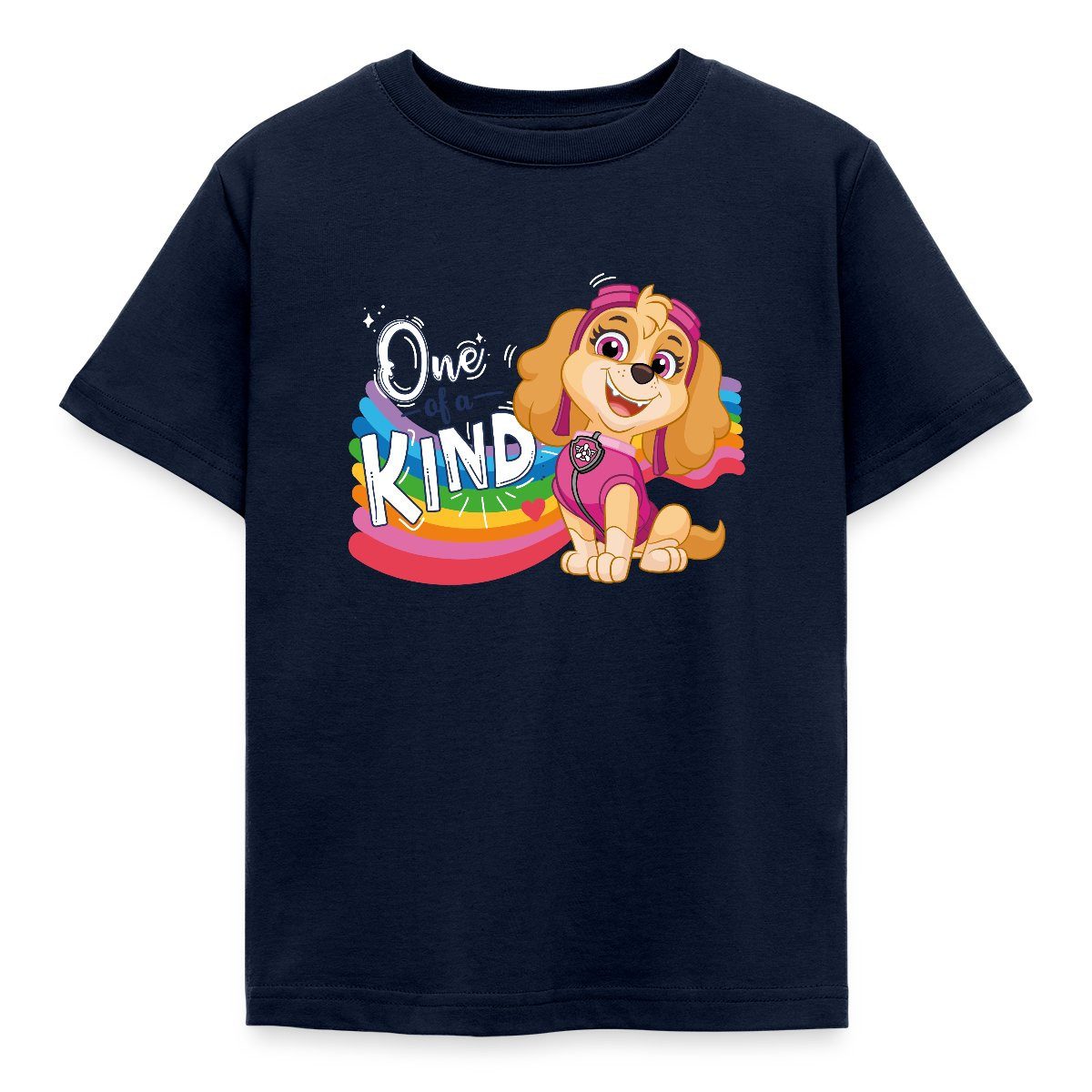 T-Shirt Paw Patrol Skye Regenbogen-Design Kinder T-Shirt