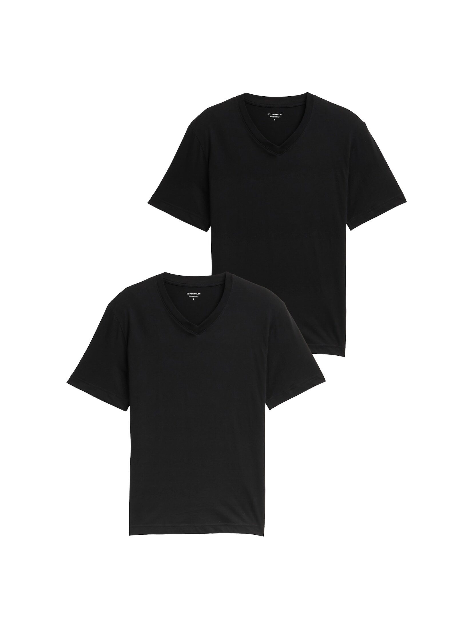 TOM TAILOR T-Shirt T-Shirt (im Doppelpack) T-Shirts mit V-Ausschnitt im 2er günstig online kaufen