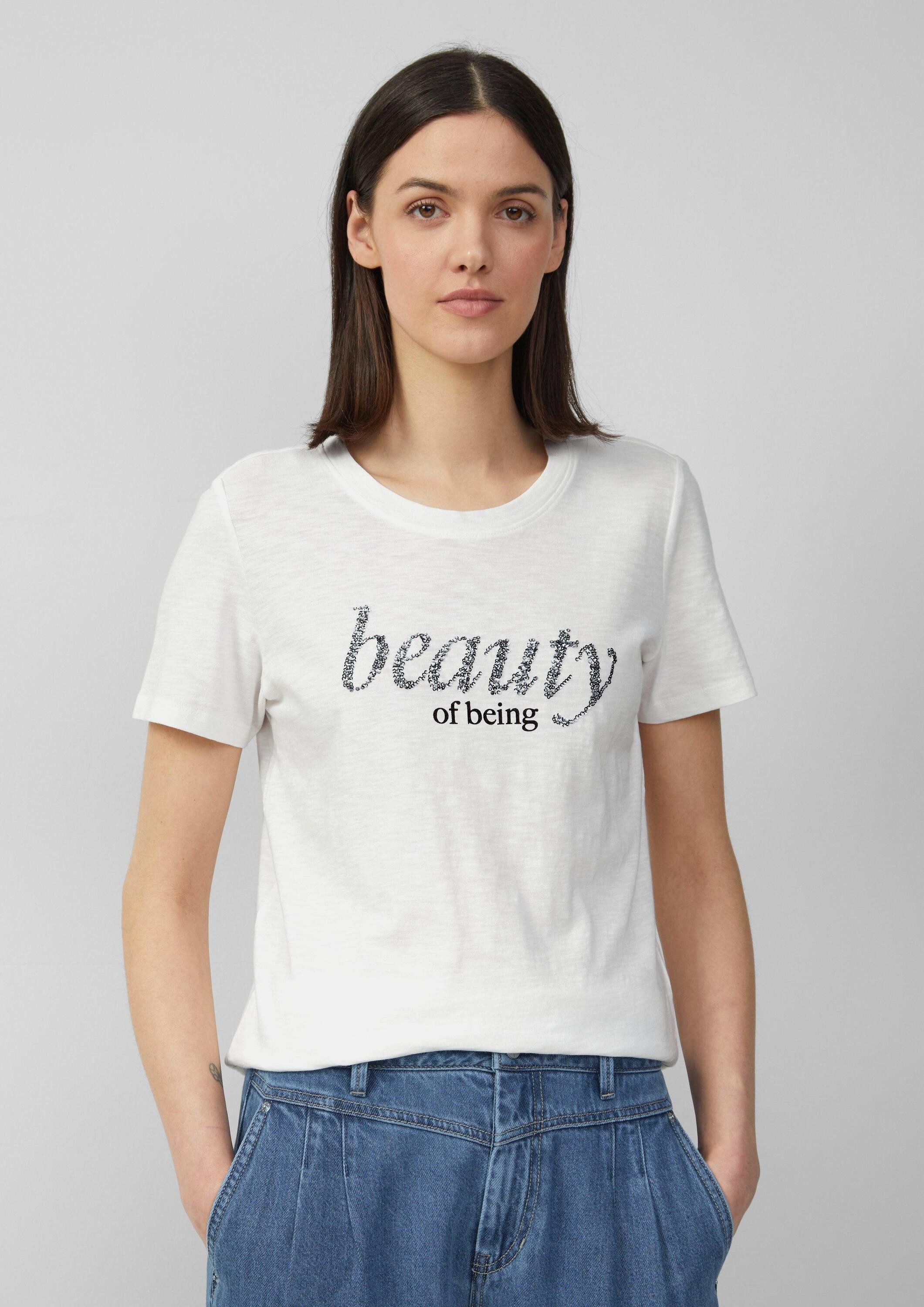 s.Oliver Kurzarmshirt T-Shirt (1-tlg) günstig online kaufen