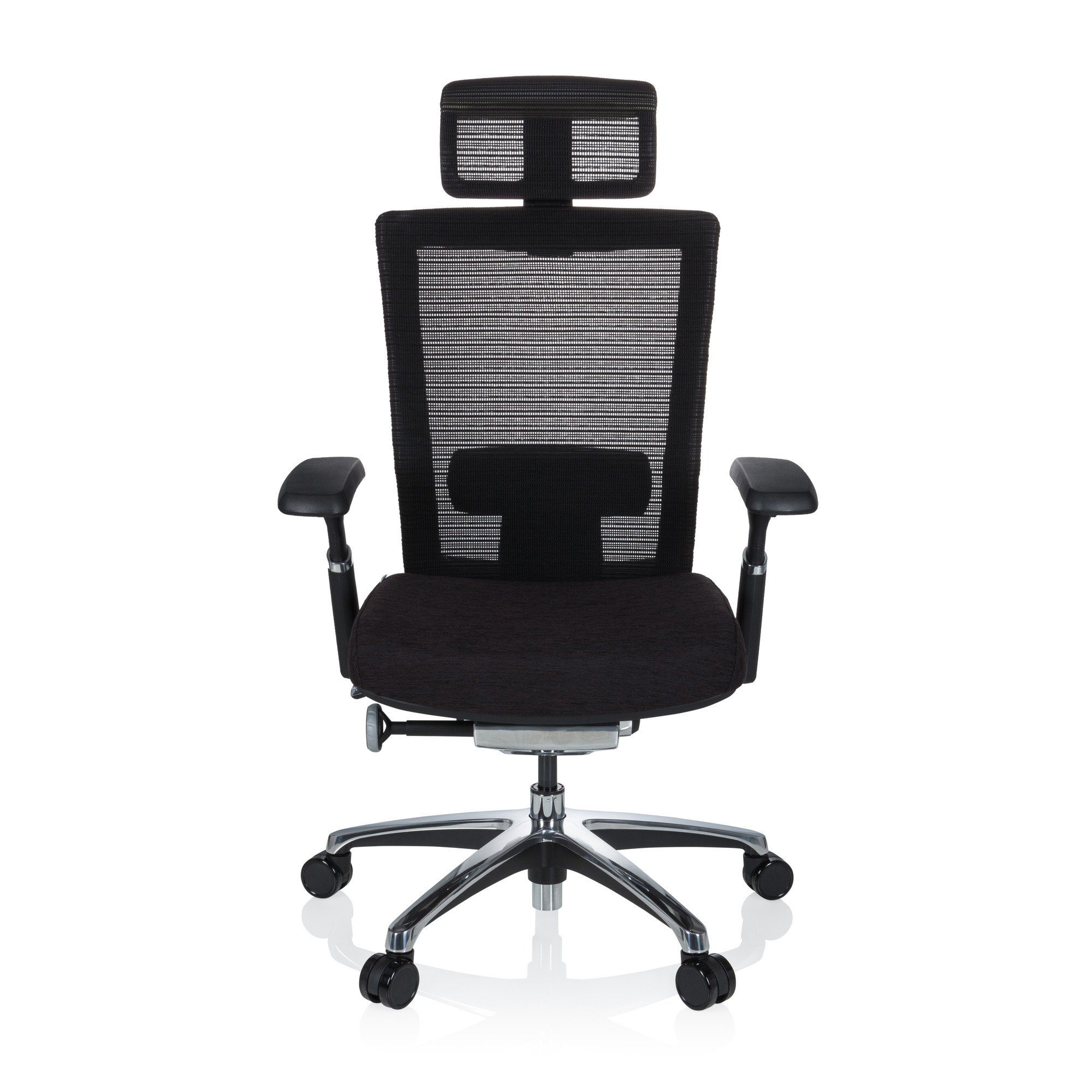 PRO (1 hjh End Bürostuhl High I Stoff/Netzstoff Schreibtischstuhl NOVA Drehstuhl St), OFFICE ergonomisch