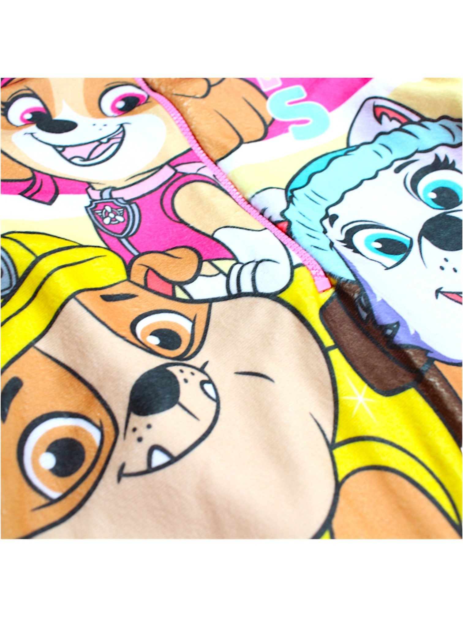 PAW PATROL Fleeceoverall Skye, Everest & Rubble (1-tlg) Mädchen Schlafanzug - Hausanzug Gr. 92 - 128 cm