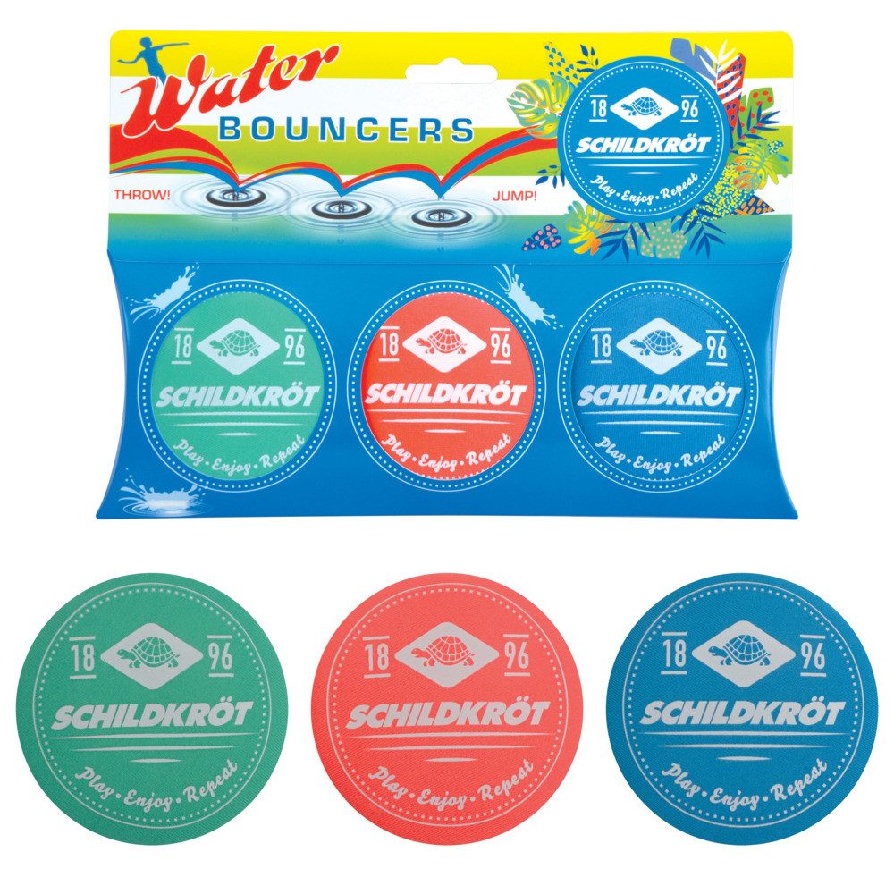 MTS Wasserspiel Donic Schildkröt Water Bouncers Tropical Neopren Ø55mm 3 Stück