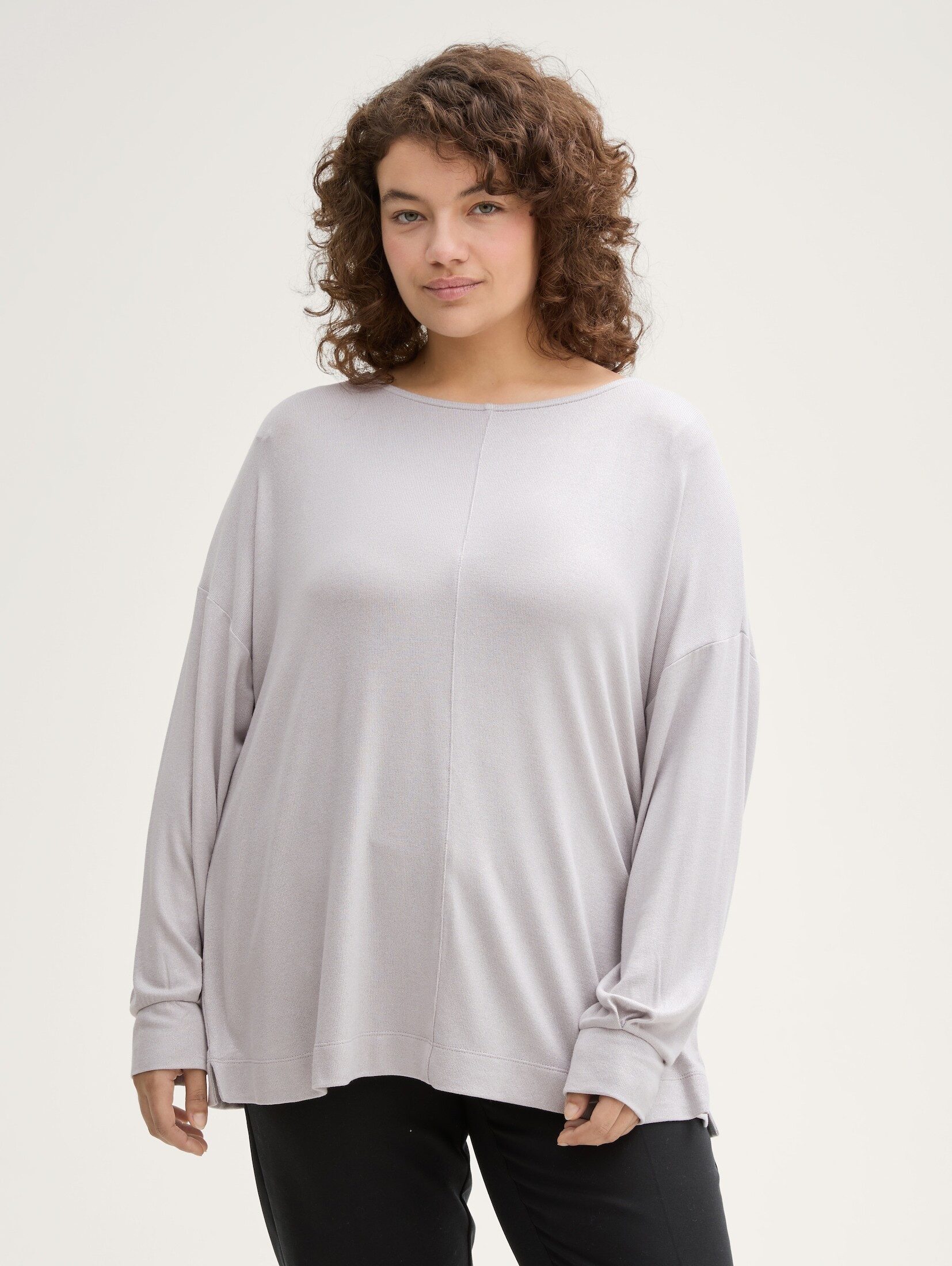 TOM TAILOR PLUS Langarmshirt Plus Size günstig online kaufen