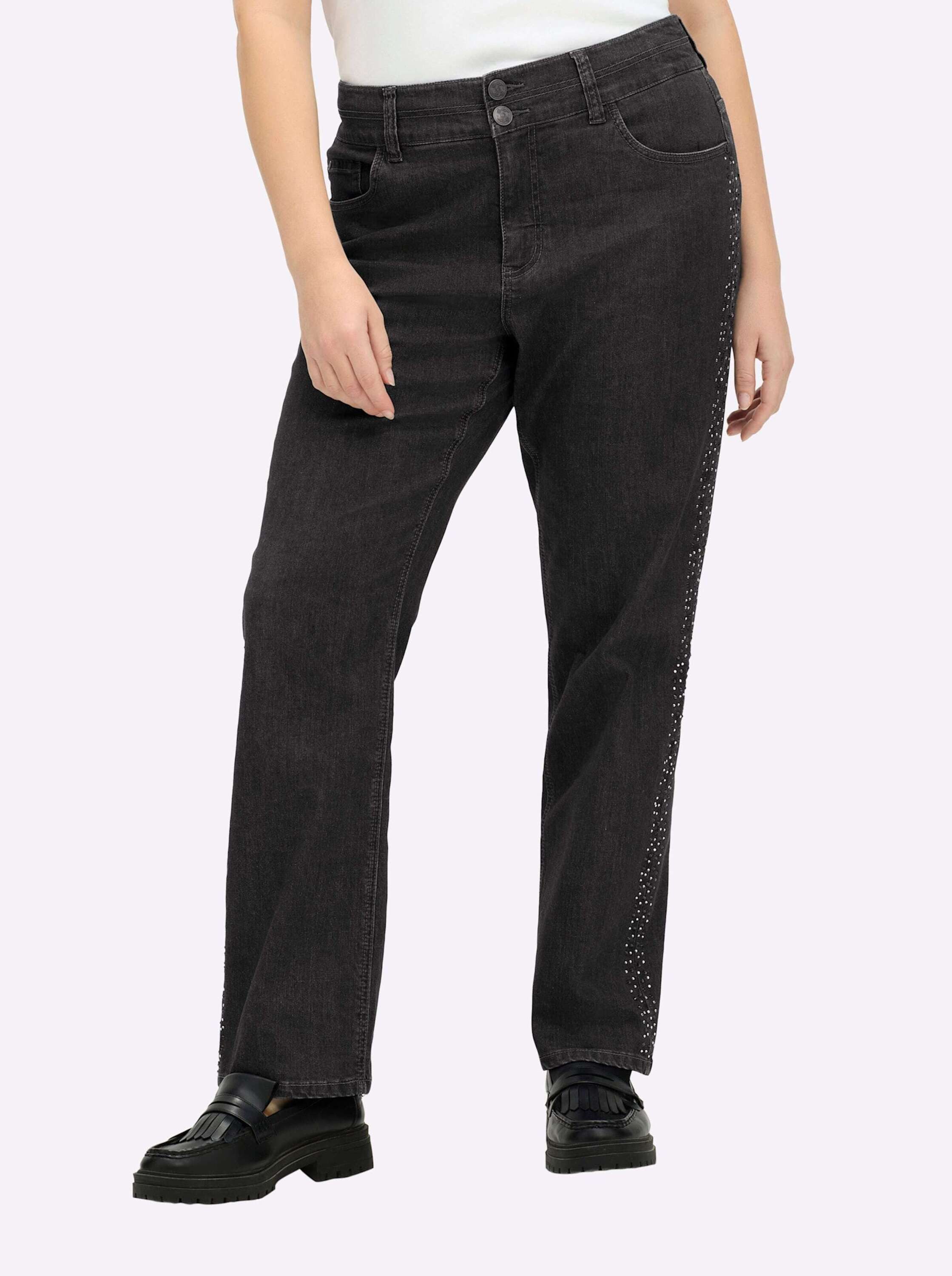 black denim