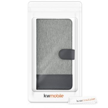 kwmobile Handyhülle Wallet Case für Motorola Edge 20 Lite, Hülle mit Ständer - Handyhülle Kartenfächer