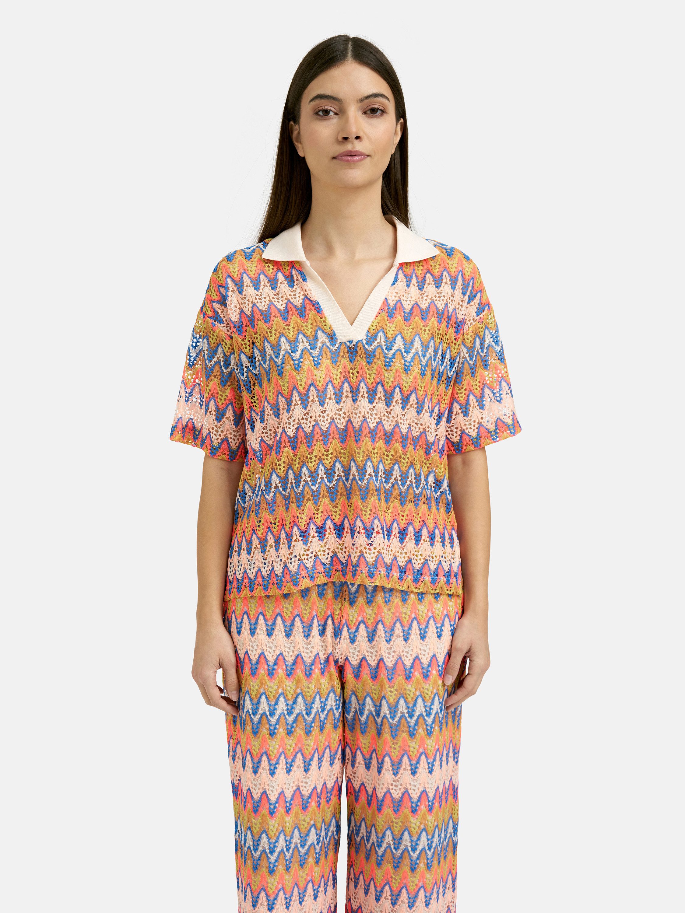 Smith & Soul V-Shirt mit Seitenschlitze