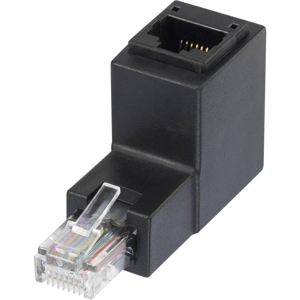 CAT5e RJ45-Adapter 90° nach oben gewinkelt Netzwerk-Adapter