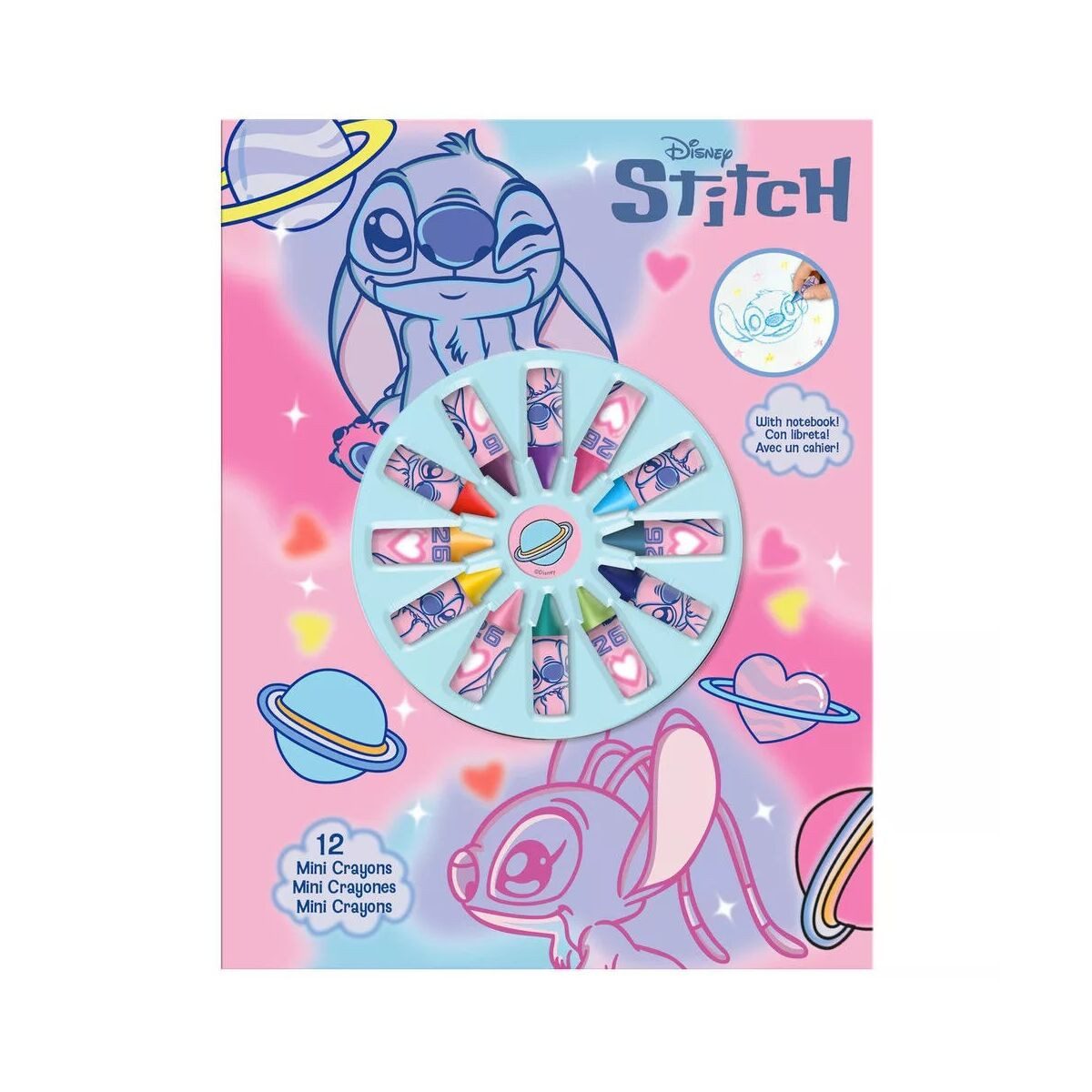 Disney Kreativset Disney Lilo und Stitch This World Notizbuch