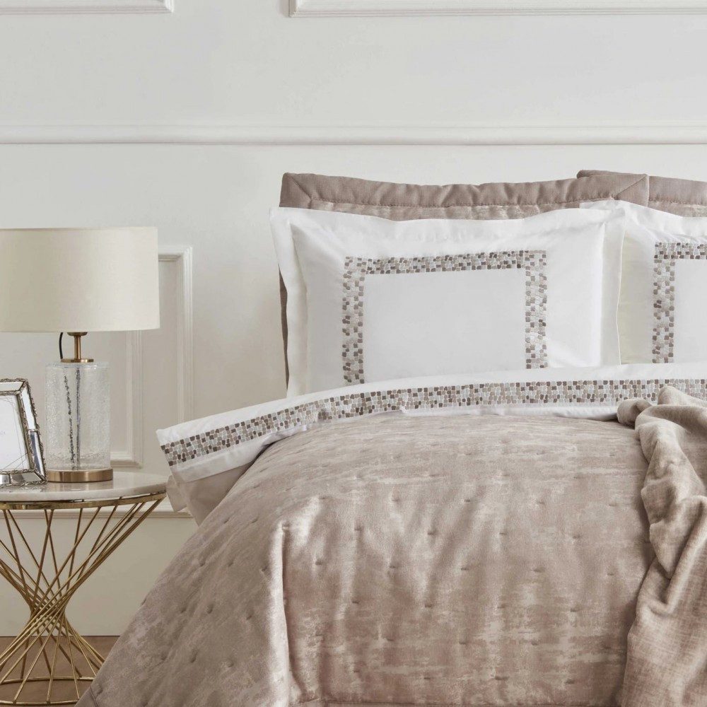 Karaca Bettwäsche Karaca Bride Bianca Baumwolle 10-tlg. Hochzeitsset Bettwä günstig online kaufen