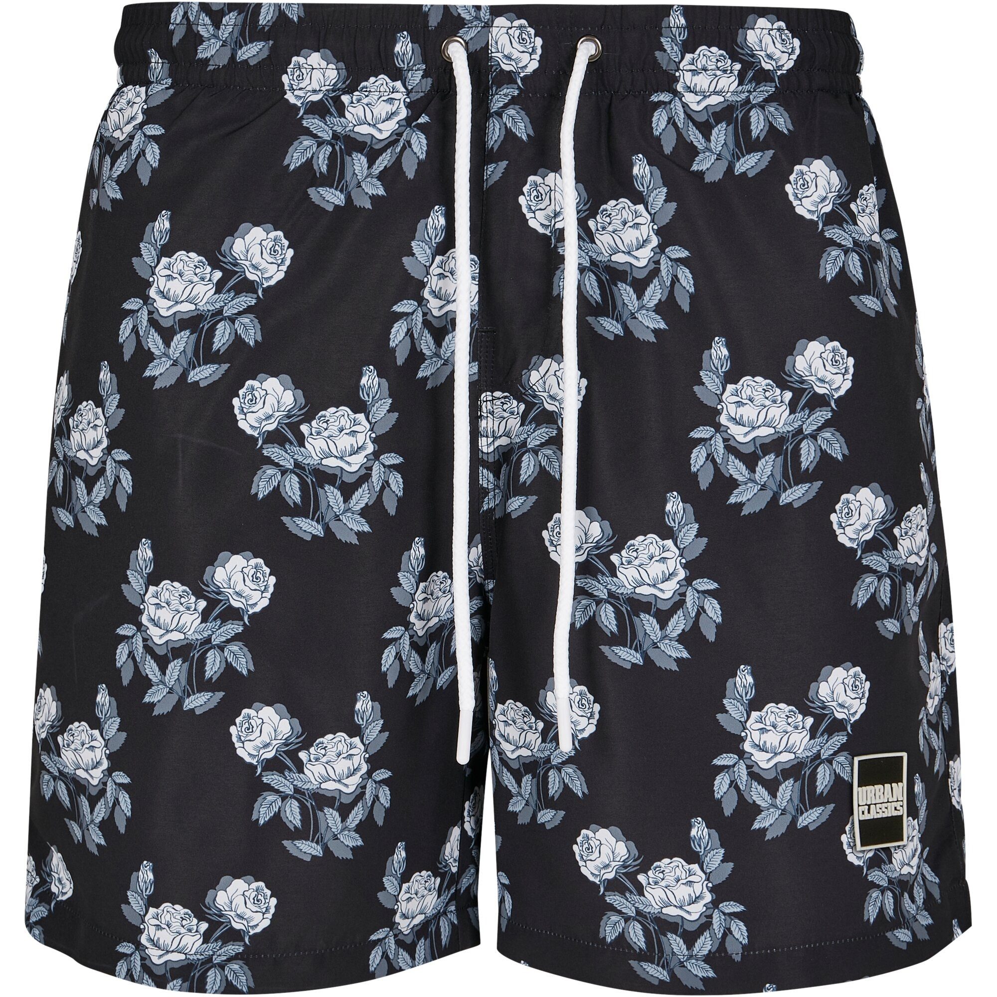 Badeshorts Urban Classics Herren Pattern Swim Shorts