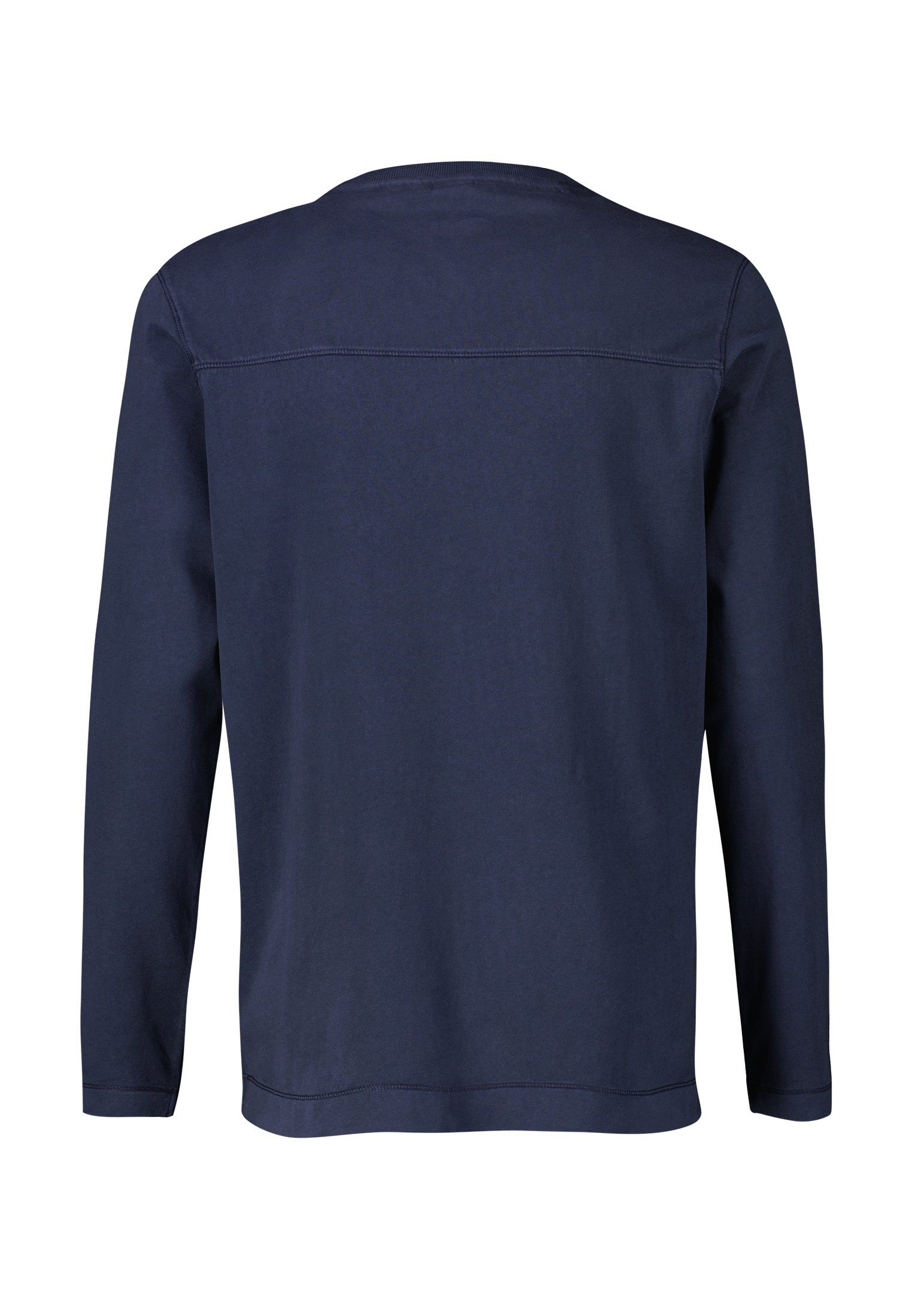 LERROS Longsleeve unifarben LERROS NAVY Longsleeve