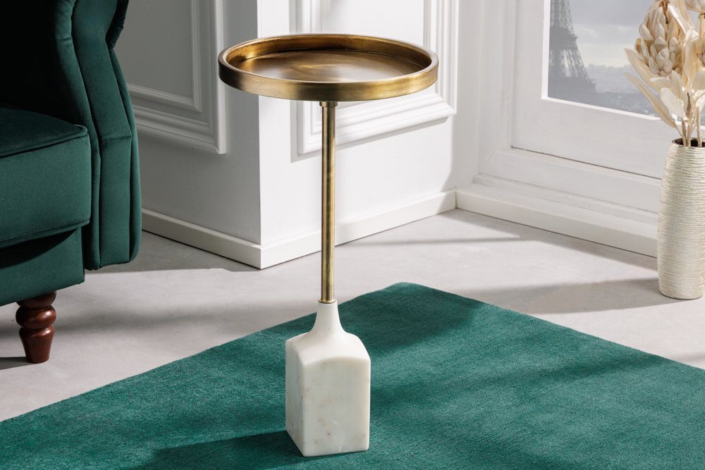 riess-ambiente Beistelltisch TRAYFUL 60cm antik gold günstig online kaufen