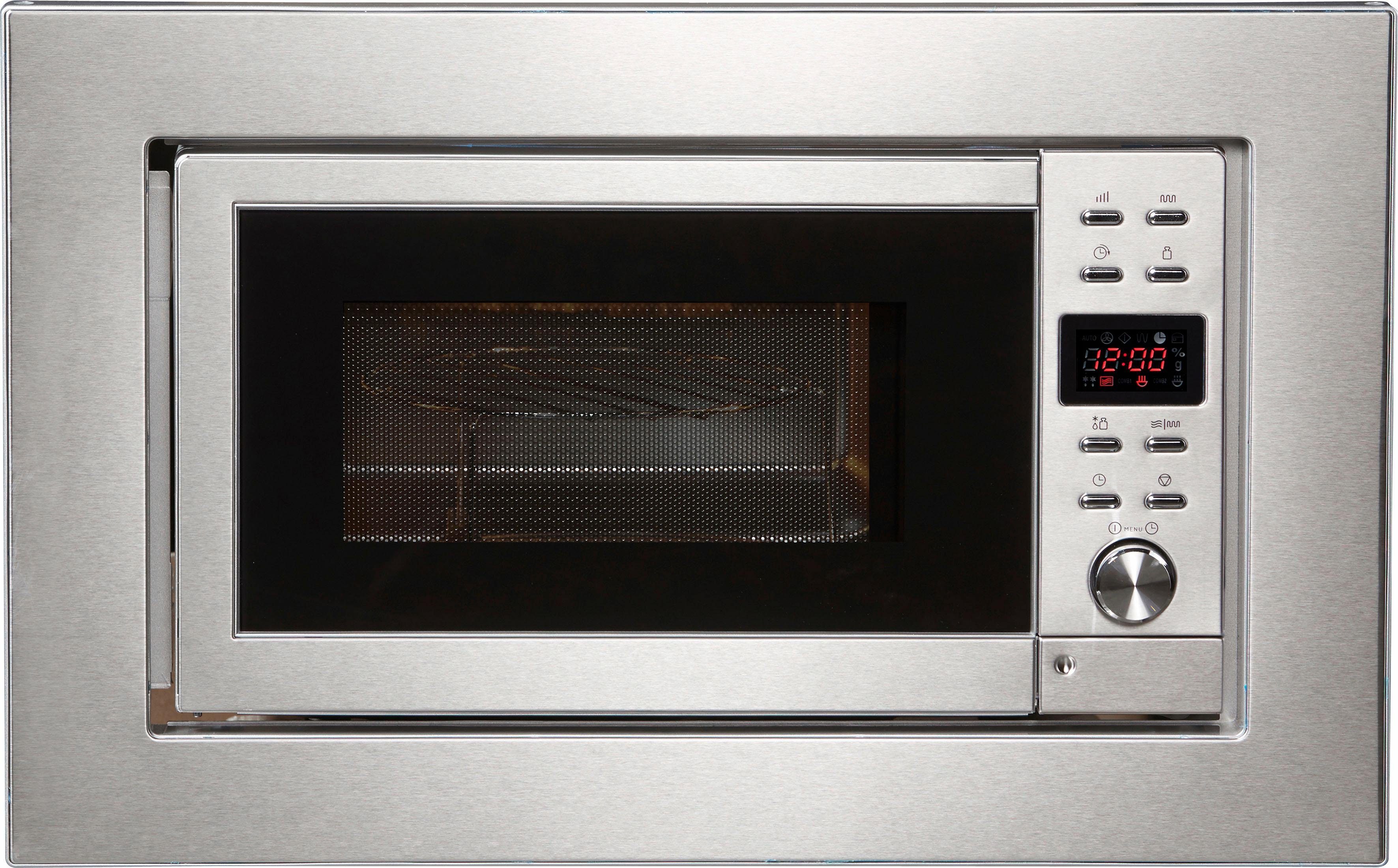 Amica Einbau-Mikrowelle EMW 13185 E, Grill, Mikrowelle, 20 l, Viel Komfort für schnelles und unkompliziertes Kochen im Alltag