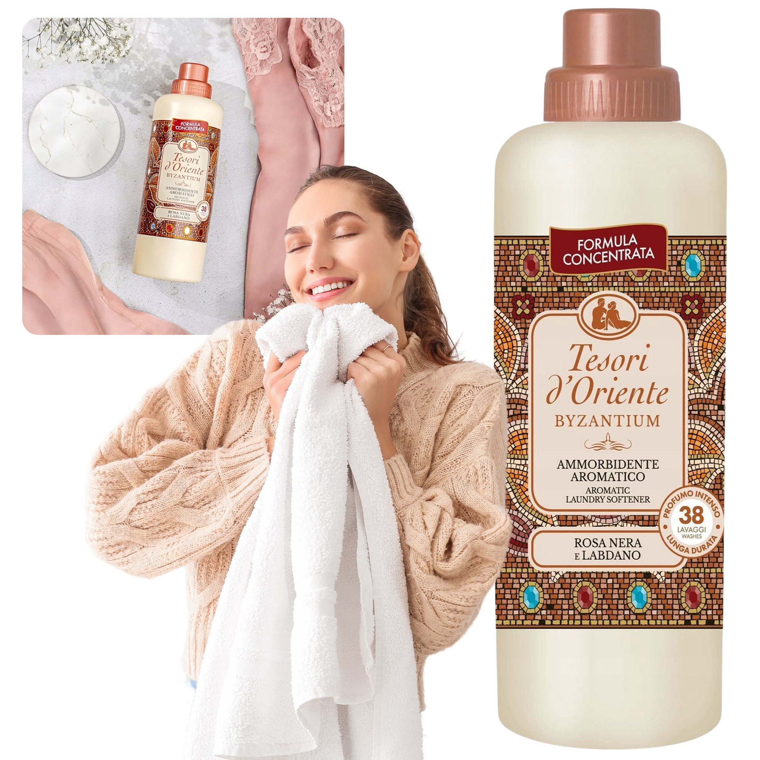 Sarcia.eu Tesori d'Oriente Byzantium Konzentriertes Spülmittel 760 ml Weichspüler (1-St)