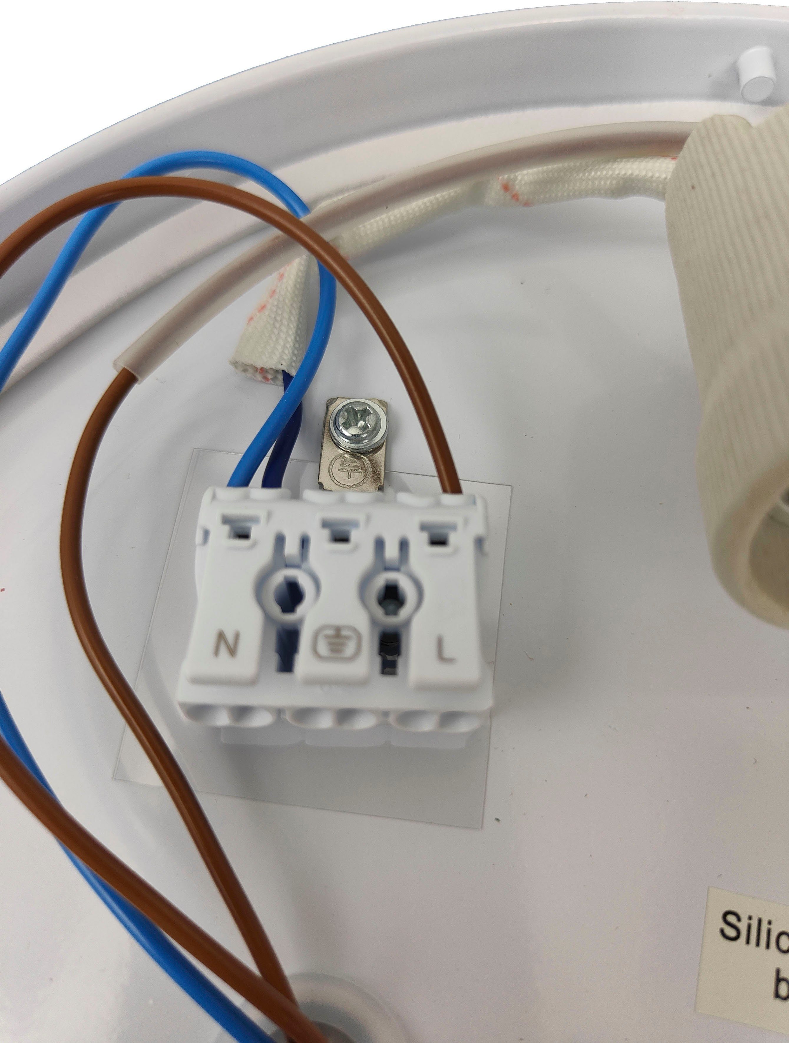 niermann Deckenleuchte Starlight, Nachtlichtfunktion, ohne Leuchtmittel, E27 Fassung für einfachen Leuchtmittelwechsel