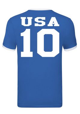 Blondie & Brownie T-Shirt USA Vereinigte Staaten Sport Trikot Fußball Meister WM Copa America