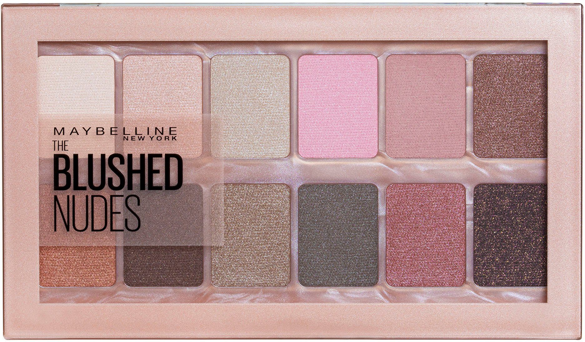 MAYBELLINE NEW YORK Lidschatten-Palette The Blushed Nudes