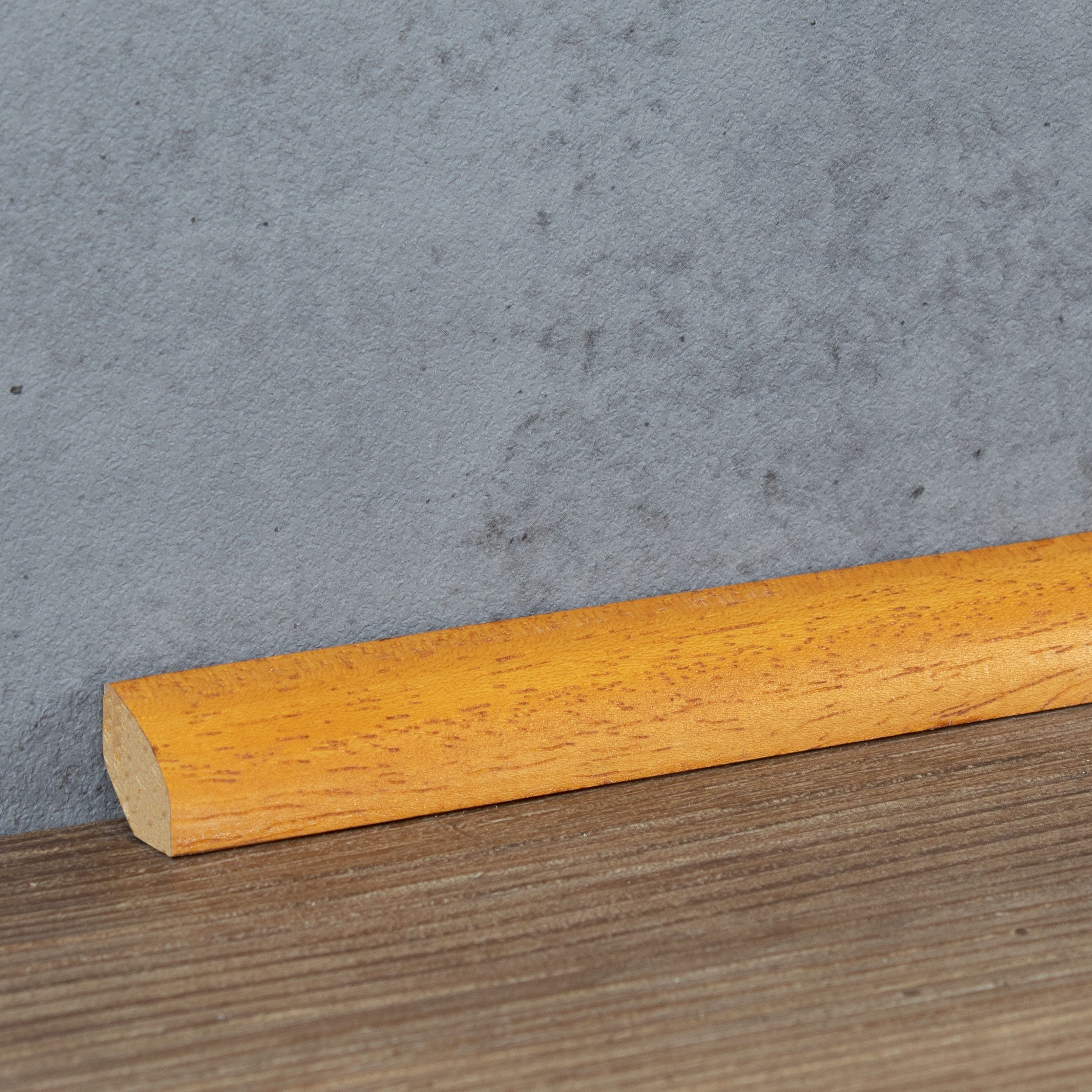 PROVISTON Sockelleiste 14 x 14 x 2000 mm Viertelstableiste Massivholz Eiche by PROVISTON, Spar-Set, 5-St.