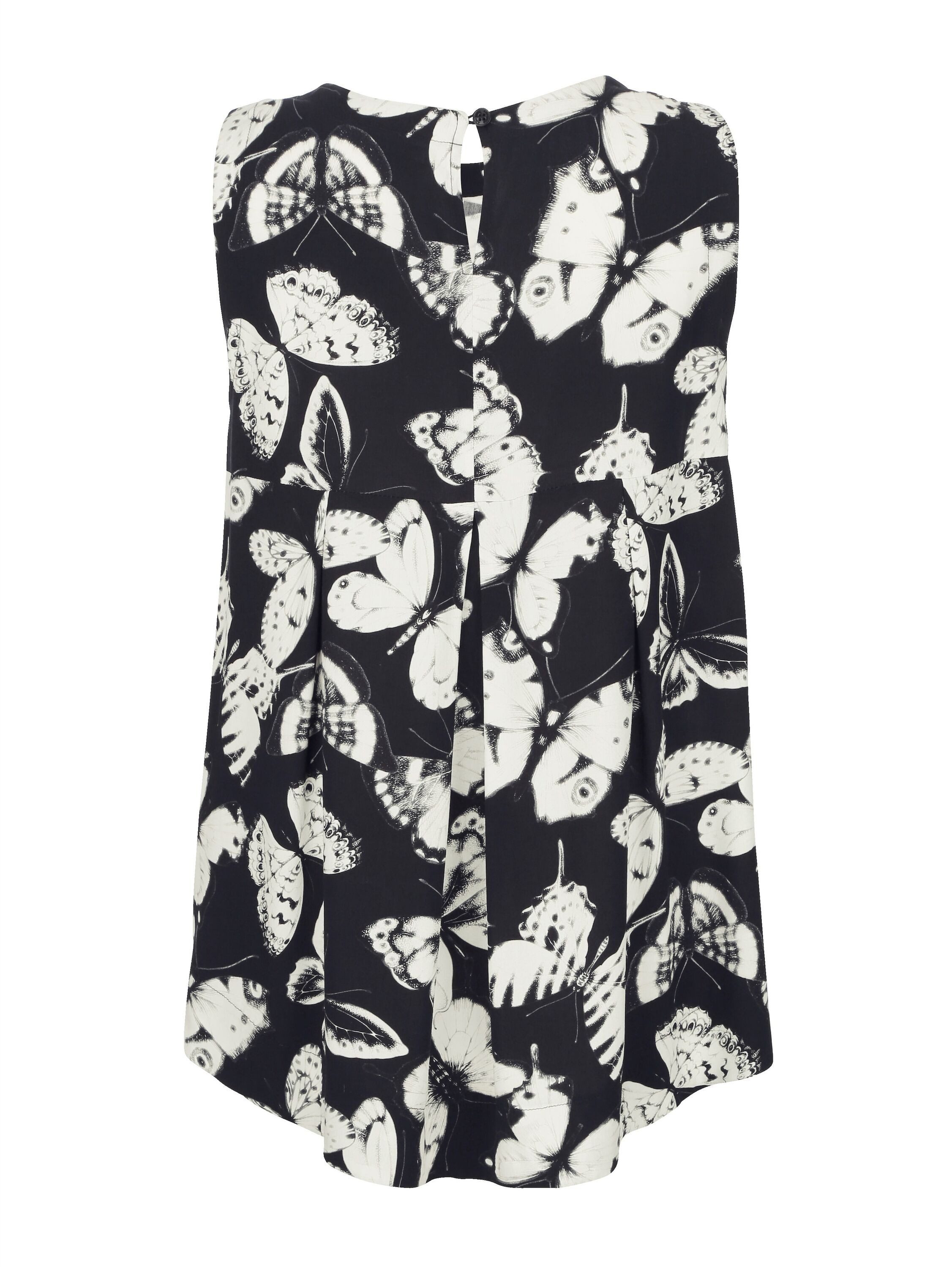 Alba Moda Shirttop Animalprint-Shirt mit Passe Grafisches Design mit klassischem Rundhalsausschnitt