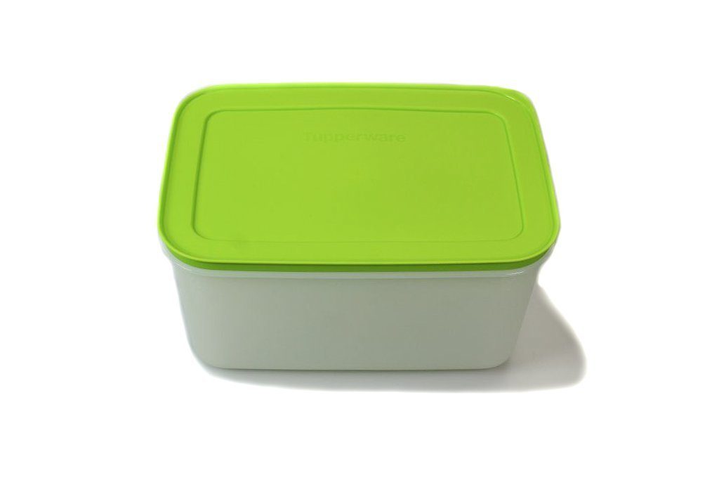 TUPPERWARE Frischhaltedose Gefrier-Behälter 2,5 L grün Eis-Kristall | Frischhaltedosen