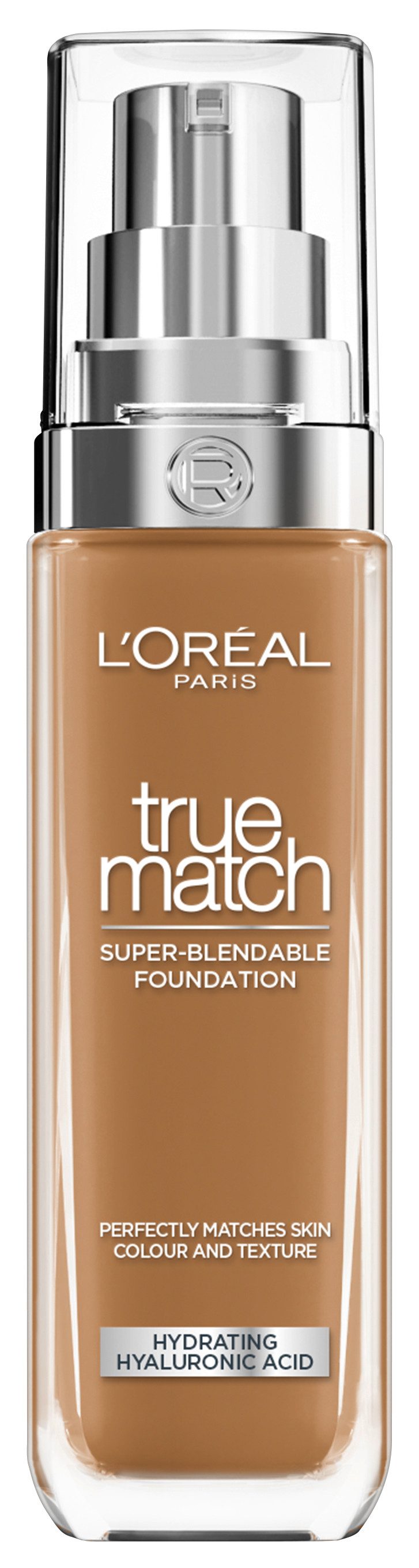L'ORÉAL PARIS Foundation TRUE MATCH FOUNDATION, lässt sich mühelos verblenden, ohne sichtbare Ränder zu hinterlassen