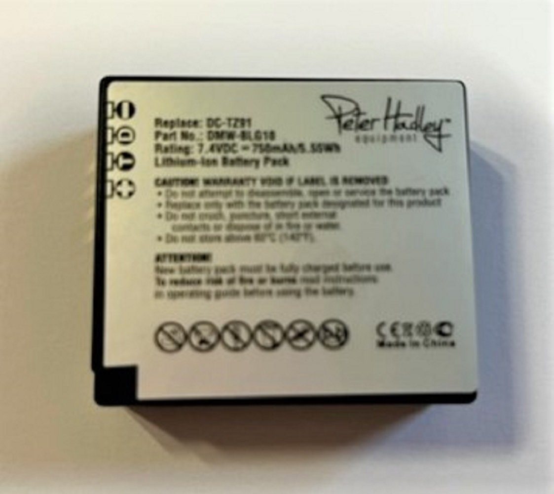 Panasonic Replace Akku Panasonic DMW-BLG10E Kamera-Akku