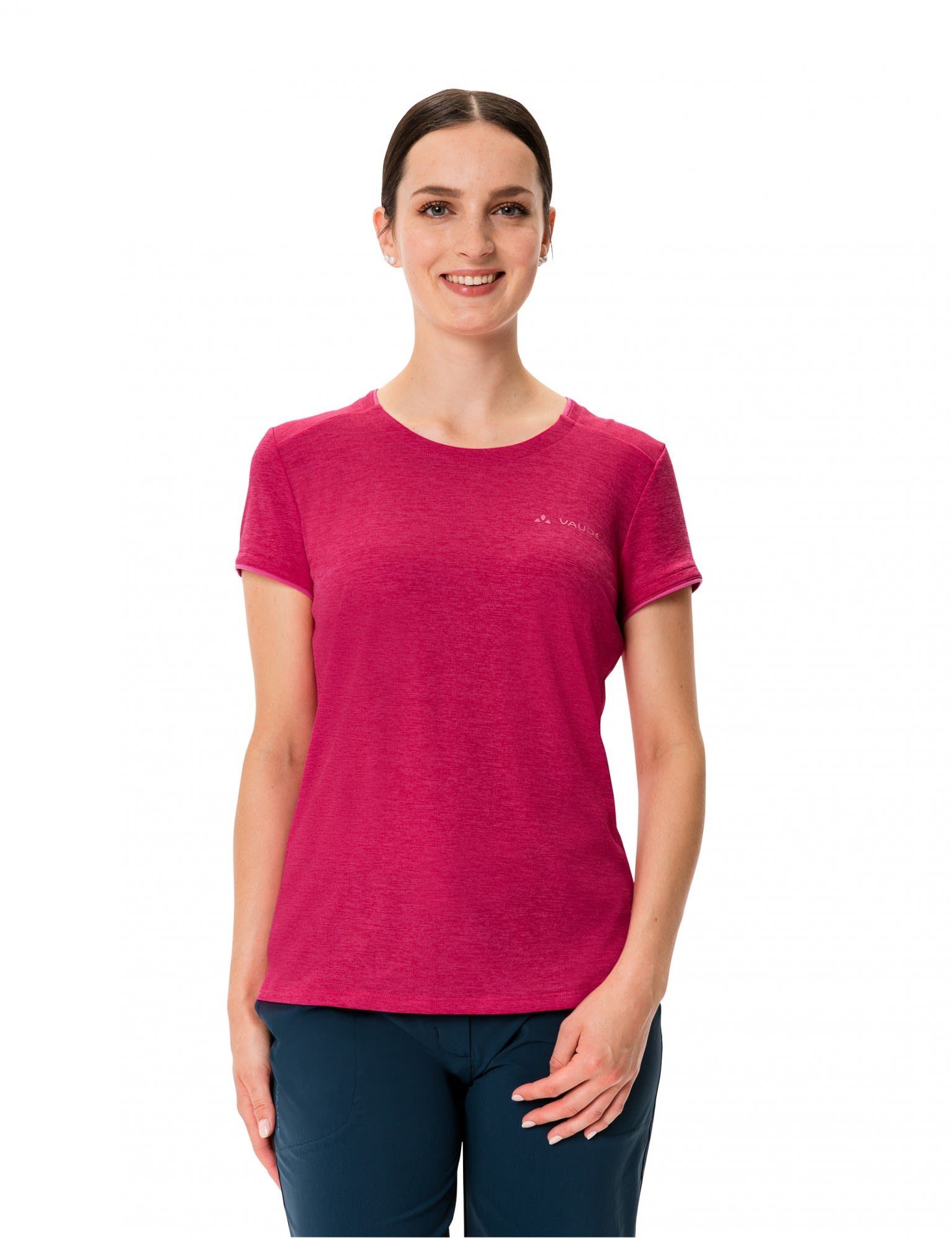 VAUDE T-Shirt Vaude Crimson Kurzarm-Shirt Crimson Damen - Womens Essential T-shirt