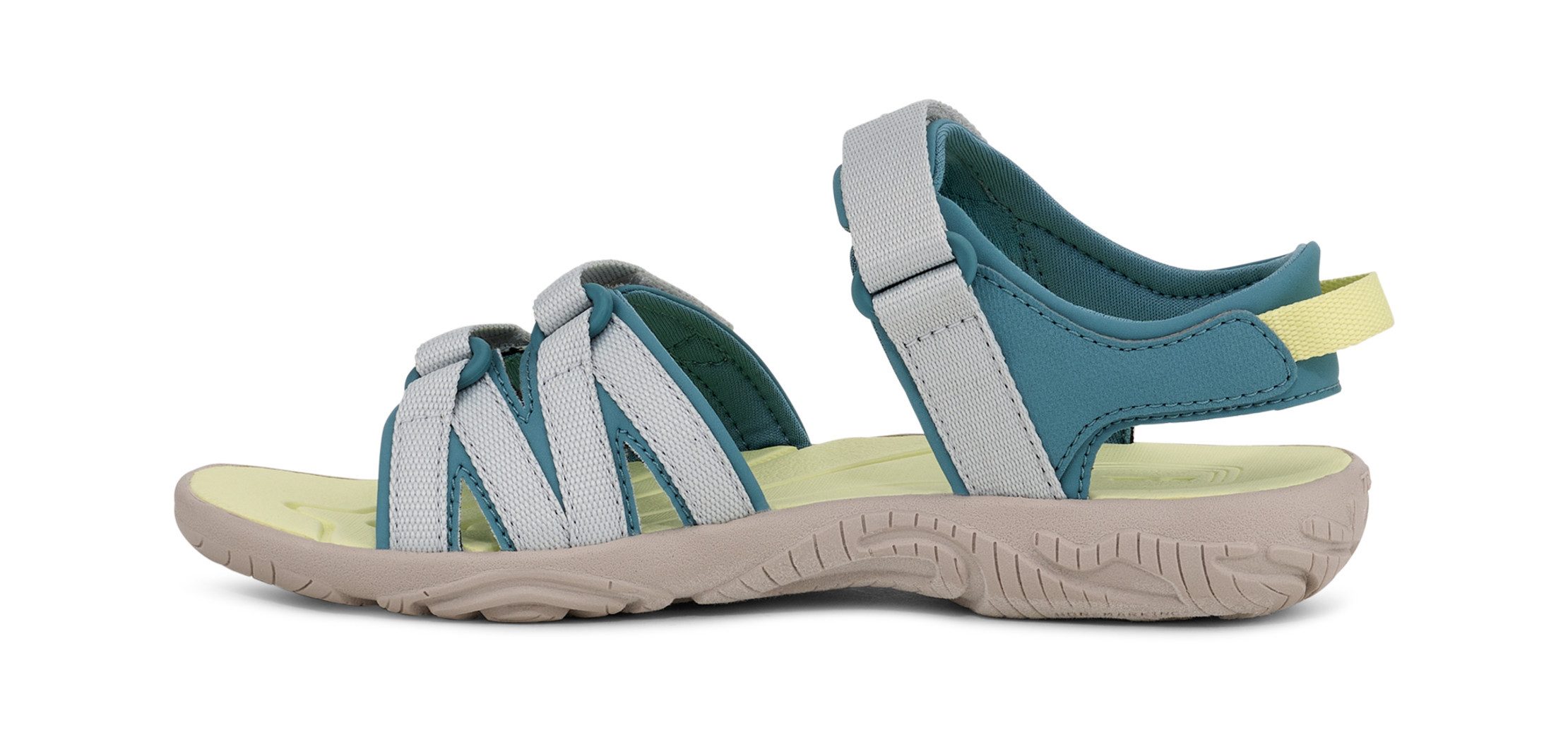 Teva TIRRA KIDS Sandale mit Klettverschluss, rutschfeste Gummilaufsohle, schnell trocknend