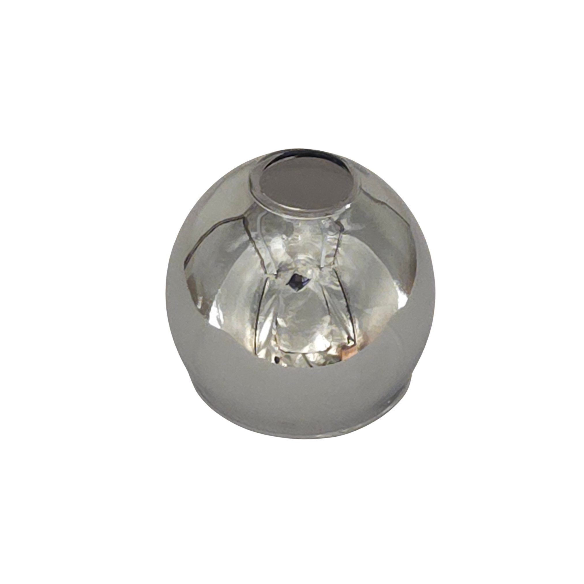 Lichthandel Hoch Lampenschirm E14 Lampenglas Ersatzschirm Glaslampenschirm Ersatzglas Rauchglas, passend für E14 Fassung Lampenschirm Hängelampe Tischlampenschirm