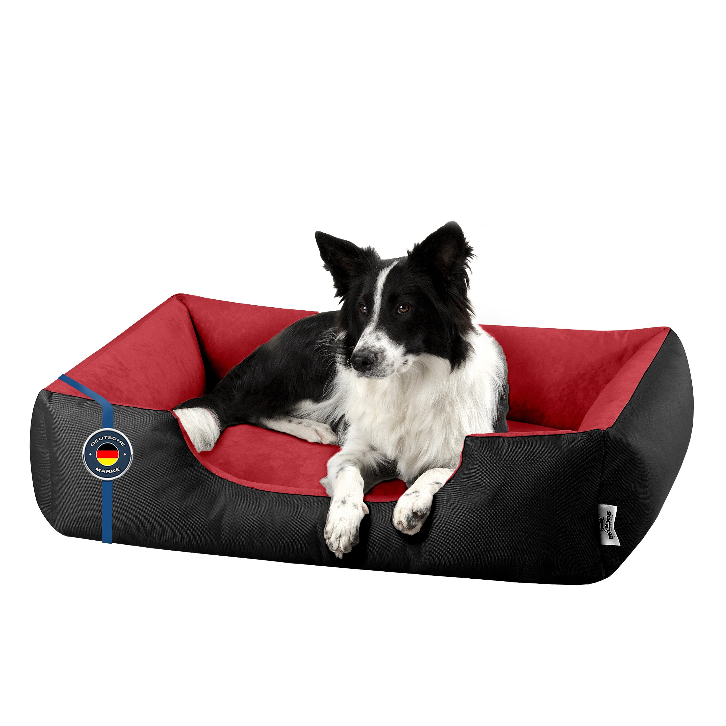 BedDog Tierbett Hundebett LUPI mit Rand, günstig online kaufen
