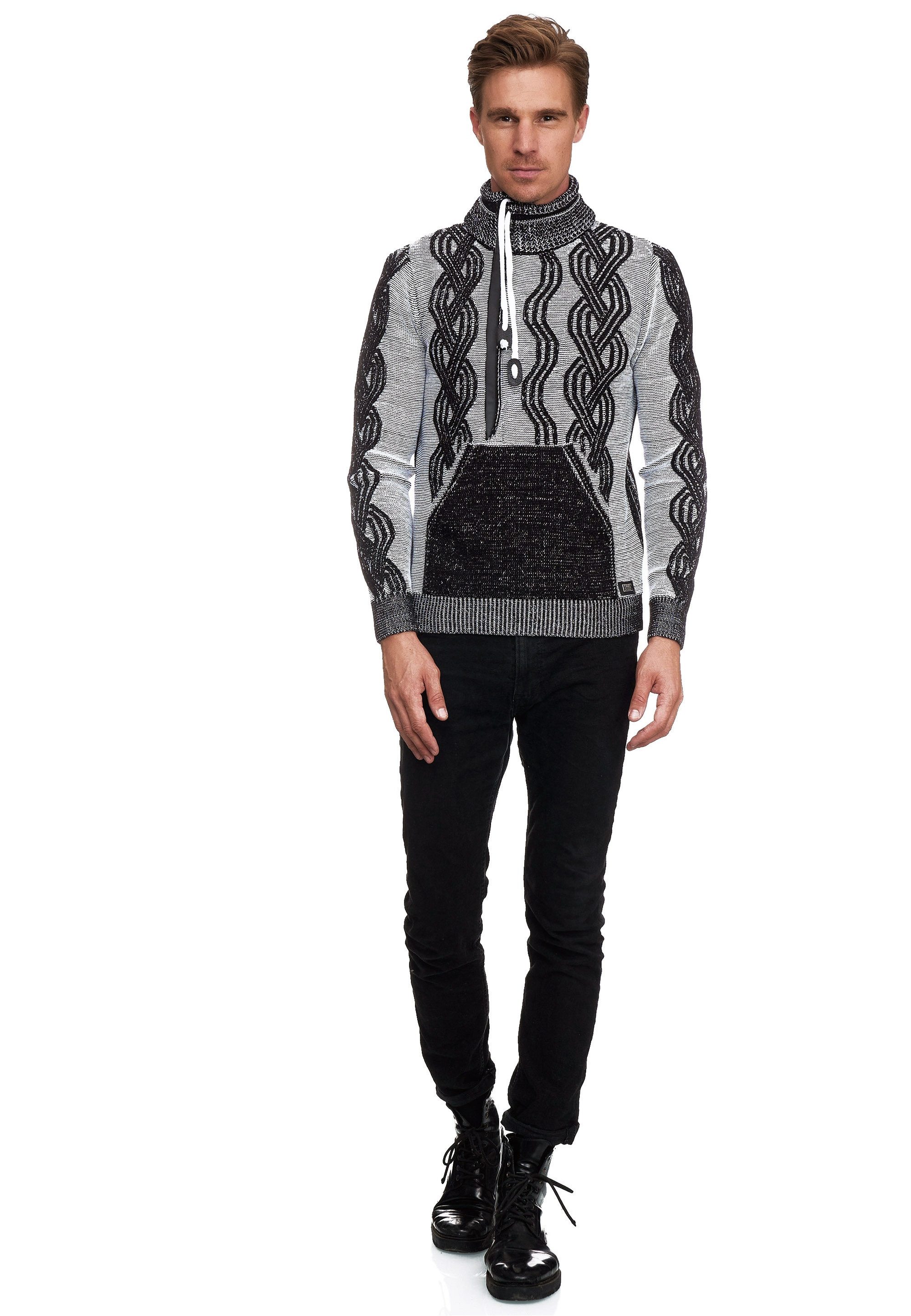 Rusty Neal Strickpullover in coolem Design