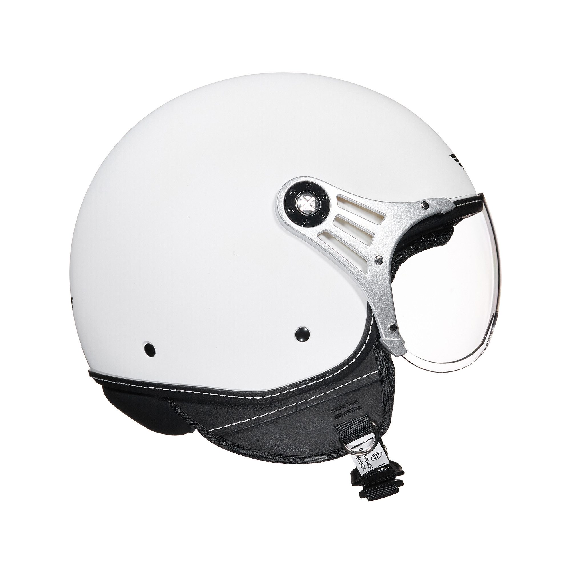 MOTO HELMETS Motorradhelm Jethelm Motorradhelm, Helm für Motorrad, Roller & Scooter, Schnellverschluss, nur 1050g – Bild 4 von 5
