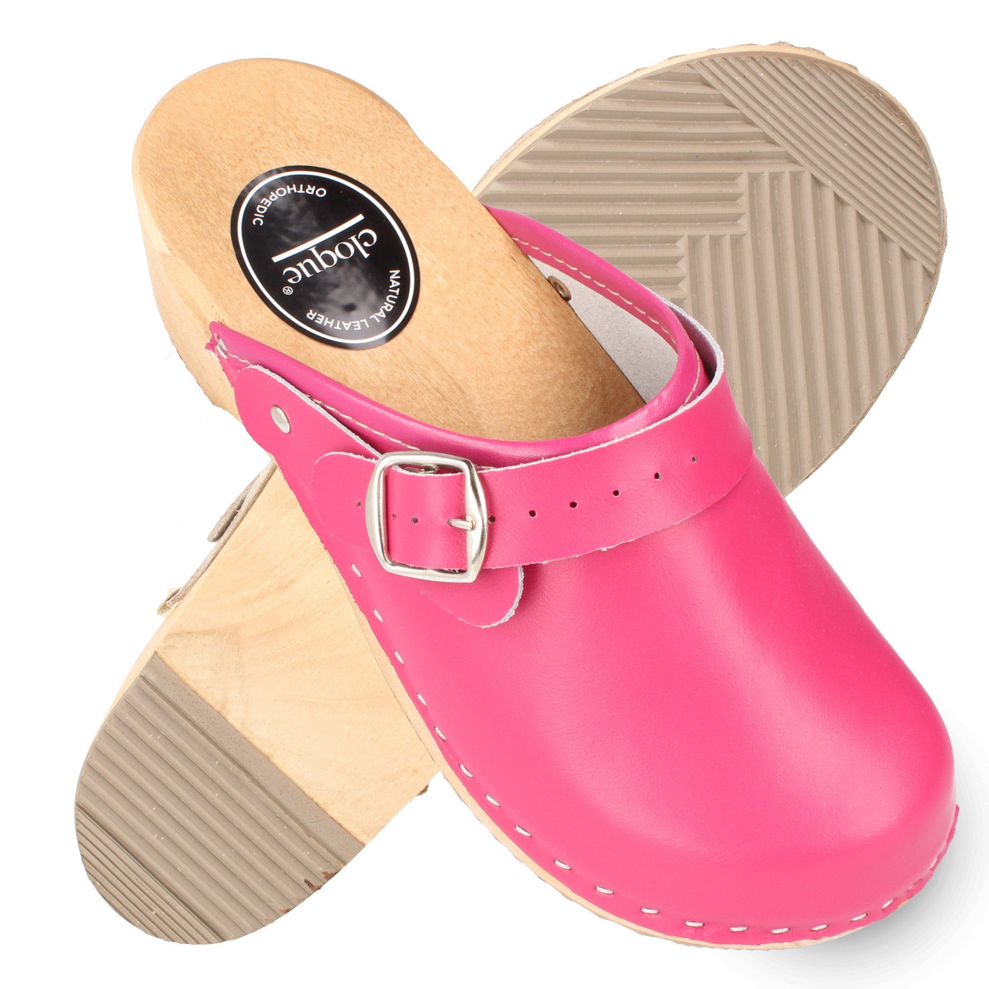 Cloque Clog geschlossen verschiedene Rottöne Clog günstig online kaufen