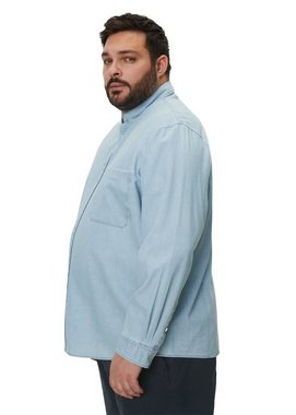 Marc O'Polo Langarmhemd aus leichtem Bio-Baumwoll-Denim