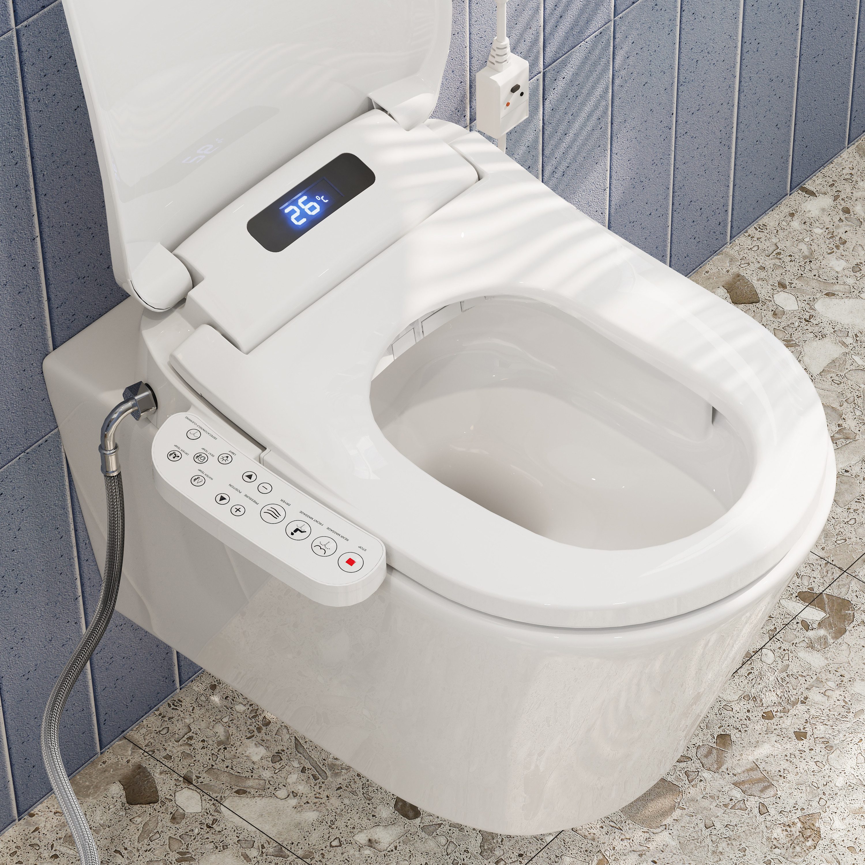 HOROW Dusch-WC-Sitz Smart Toilettensitz WC Bidet günstig online kaufen